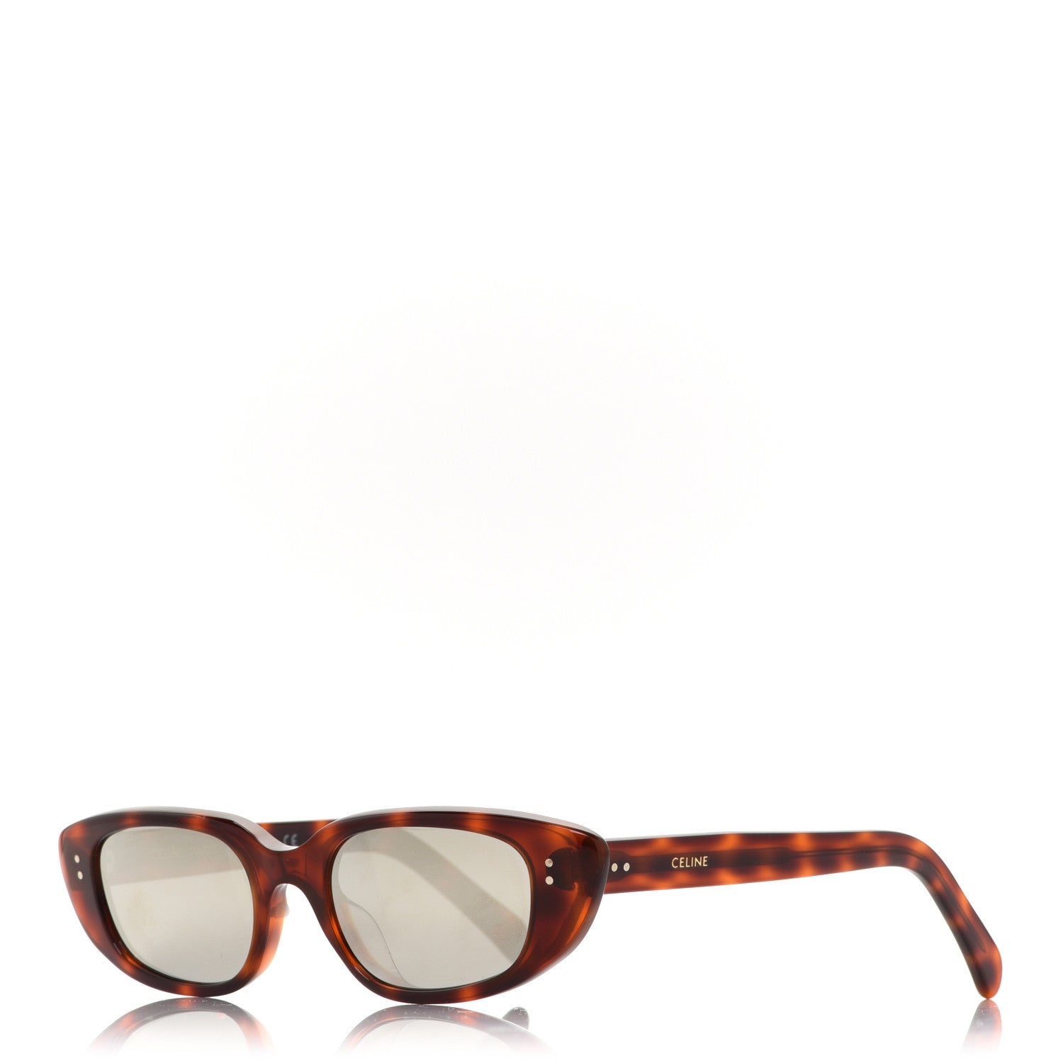Celine Acetate Cat Eye Sunglasses CL40095U Tortoise 1 of 6