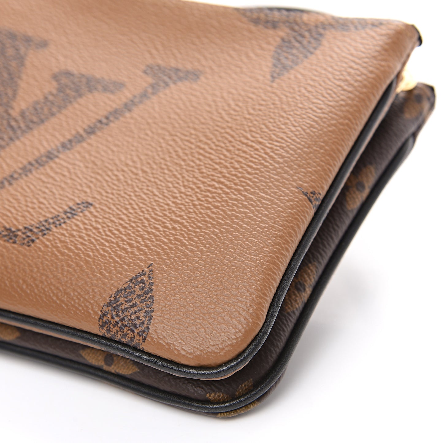 Reverse Monogram Giant Double Zip Pochette