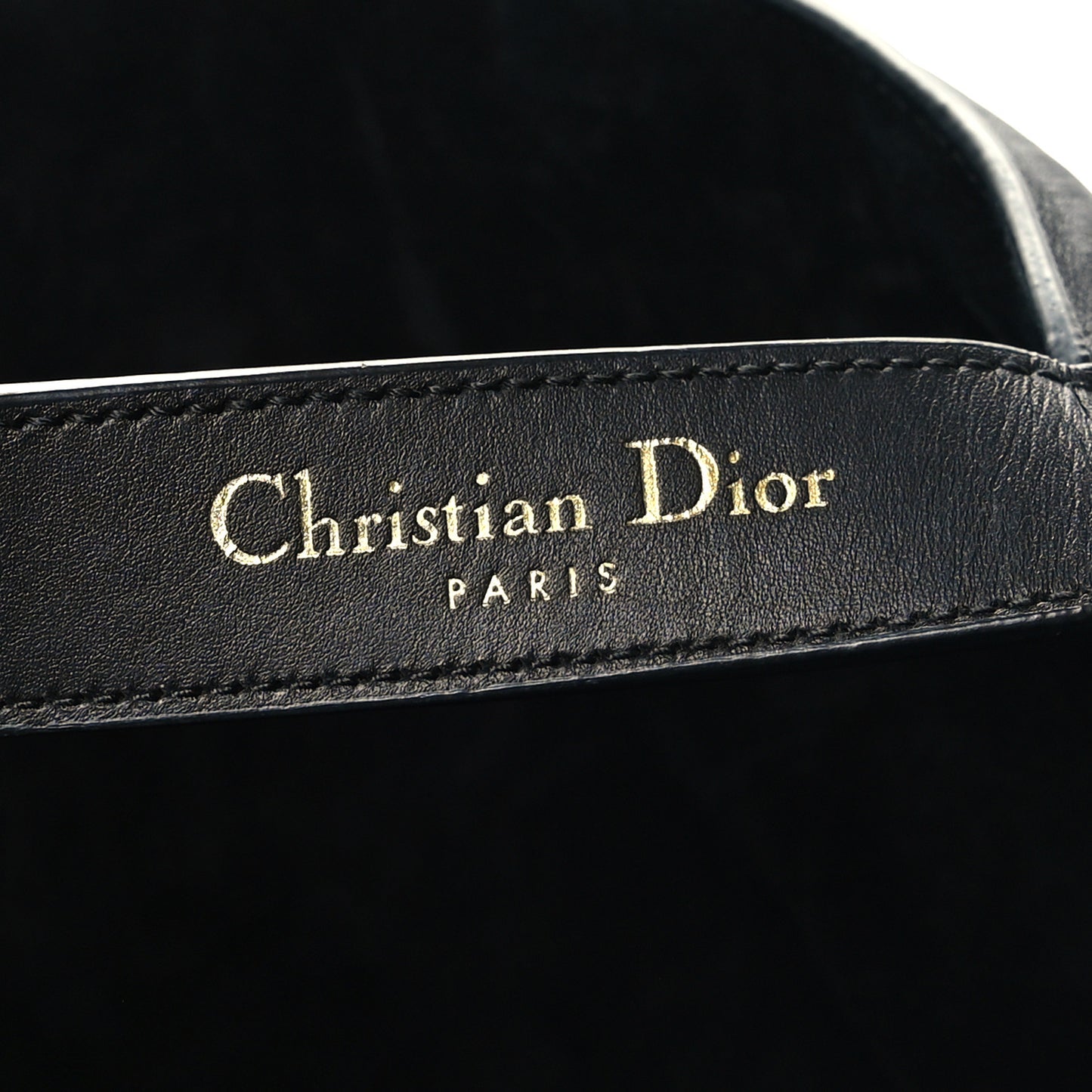 Calfskin Macrocannage Large Toujours Black
