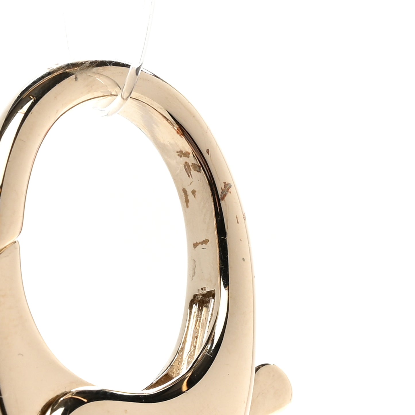 Crystal CC Perfume Key Chain Charm Gold