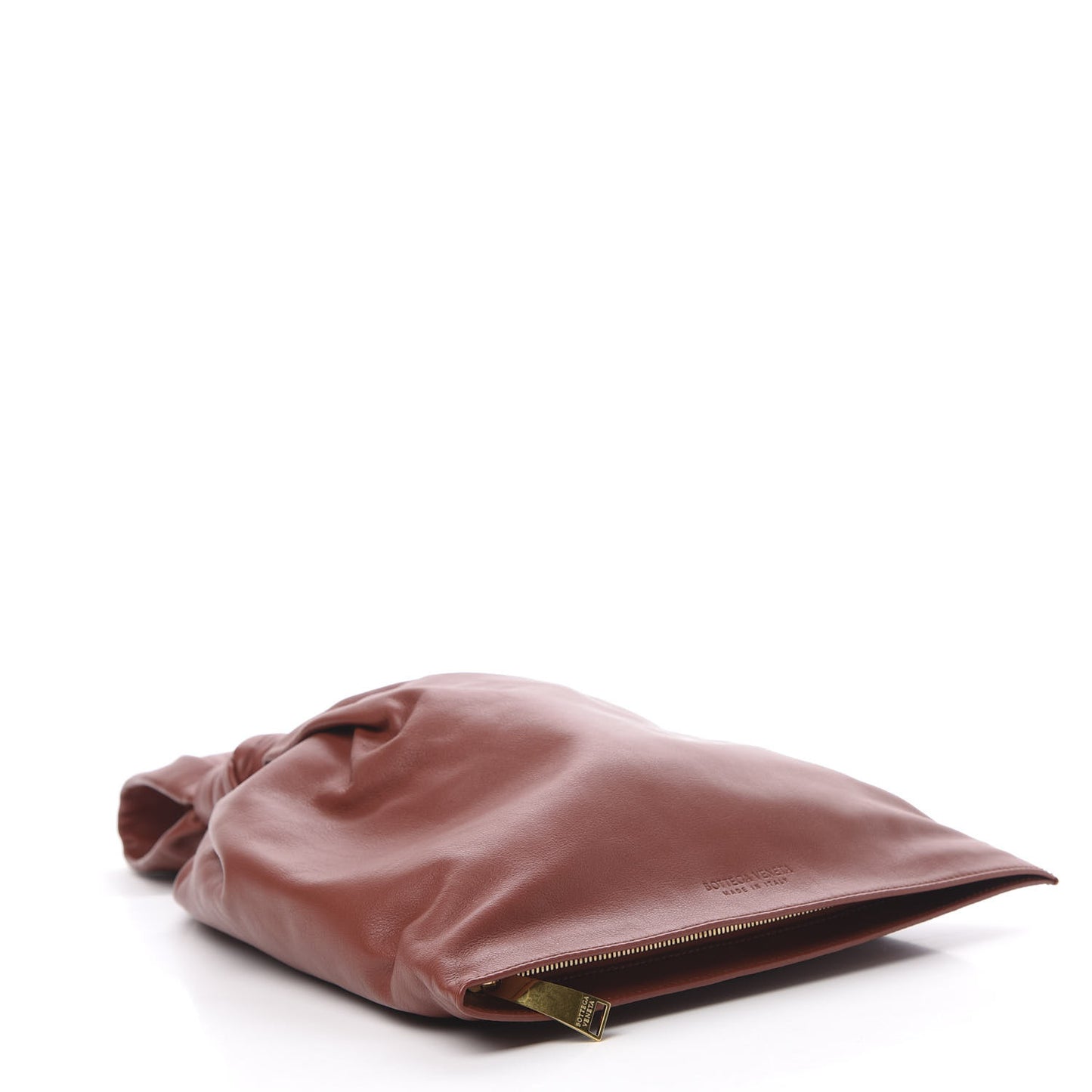 Supple Calfskin BV Twist Rust