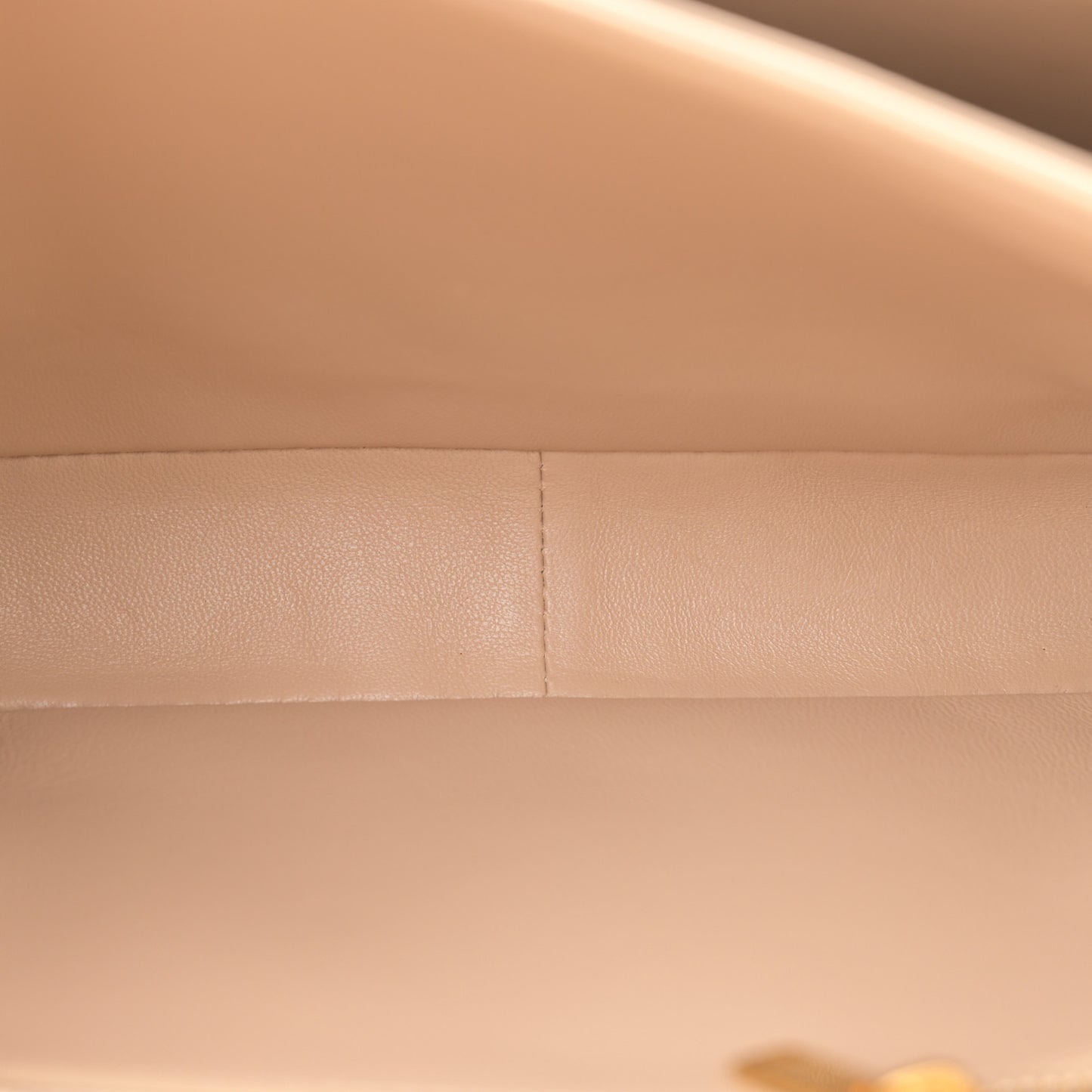 Shiny Calfskin Medium Triomphe Nude