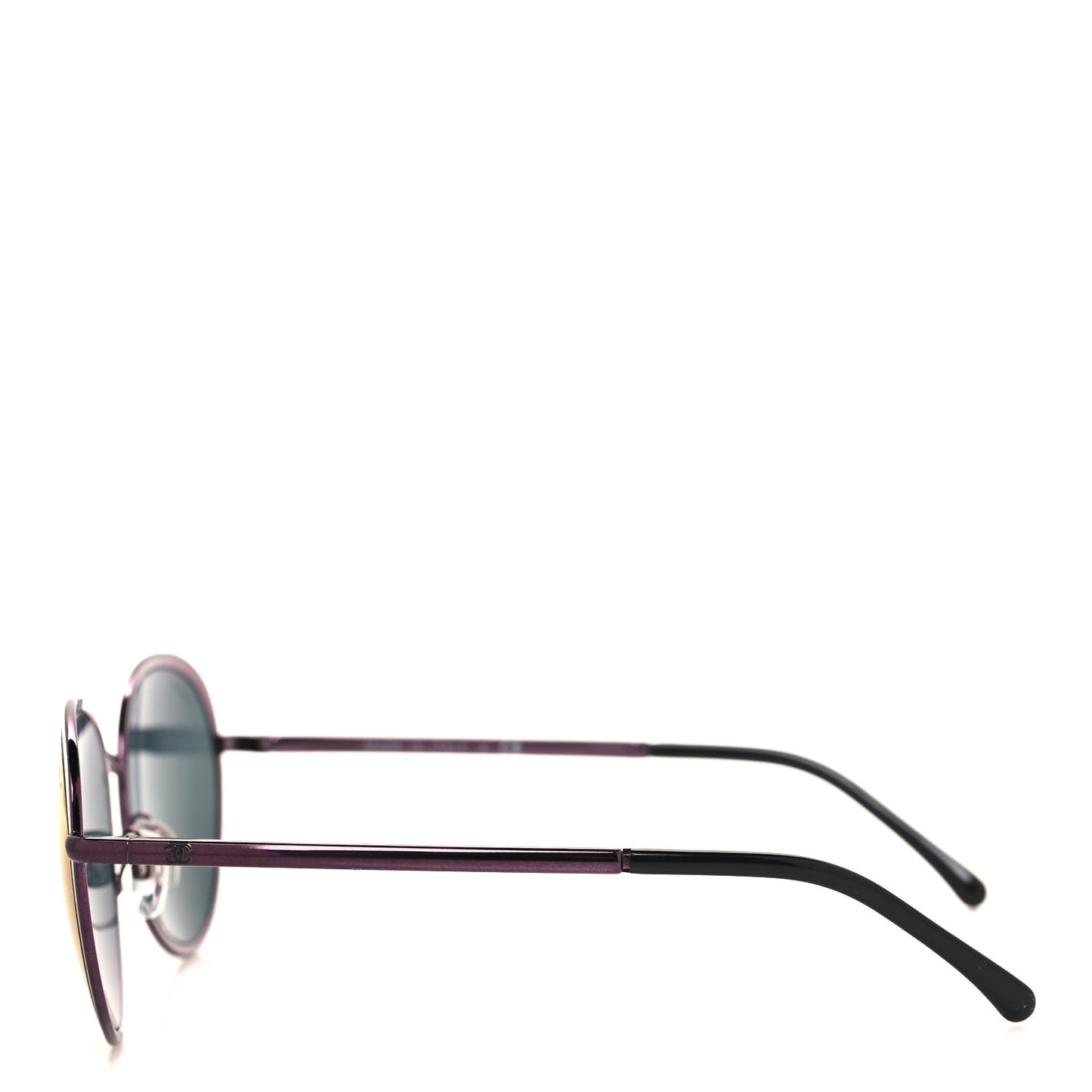 Round Spring Sunglasses 4206 Purple