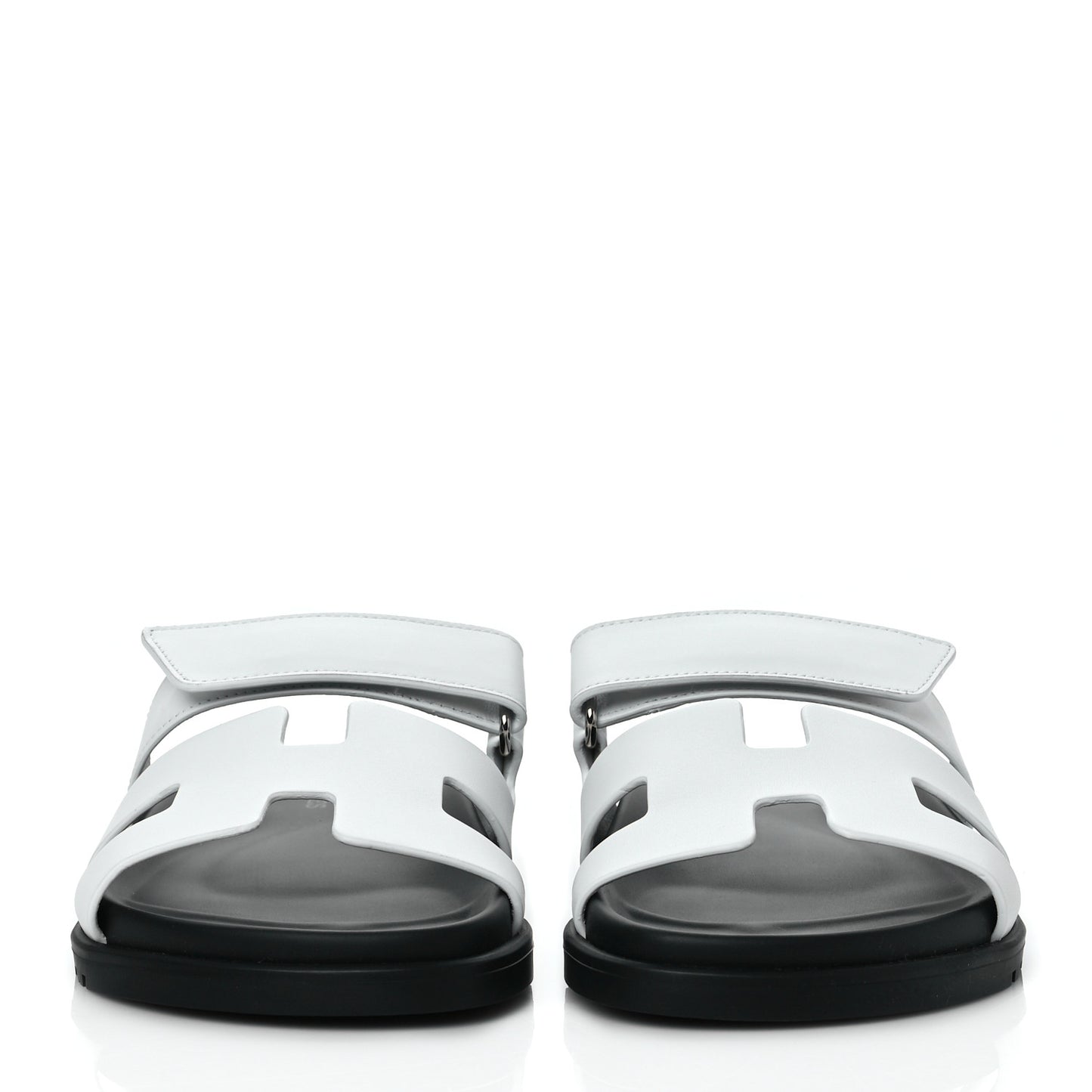 Calfskin Womens Chypre Sandals 37.5 White