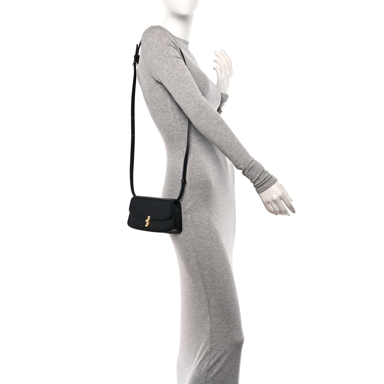 The Row Smooth Calfskin The Sofia E/W Crossbody Black 2 of 10