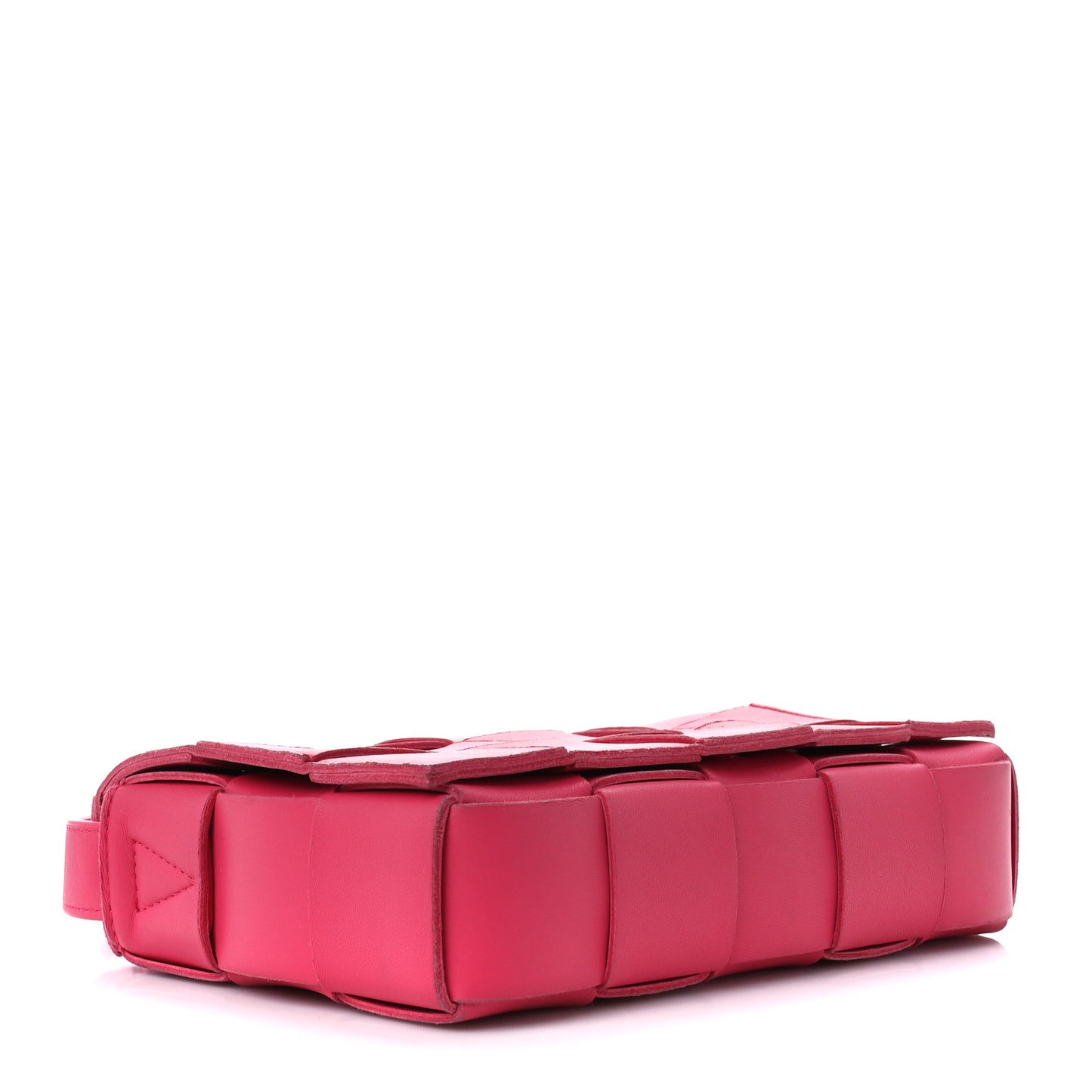 Lambskin Maxi Intrecciato Cassette Crossbody Bag Lollipop