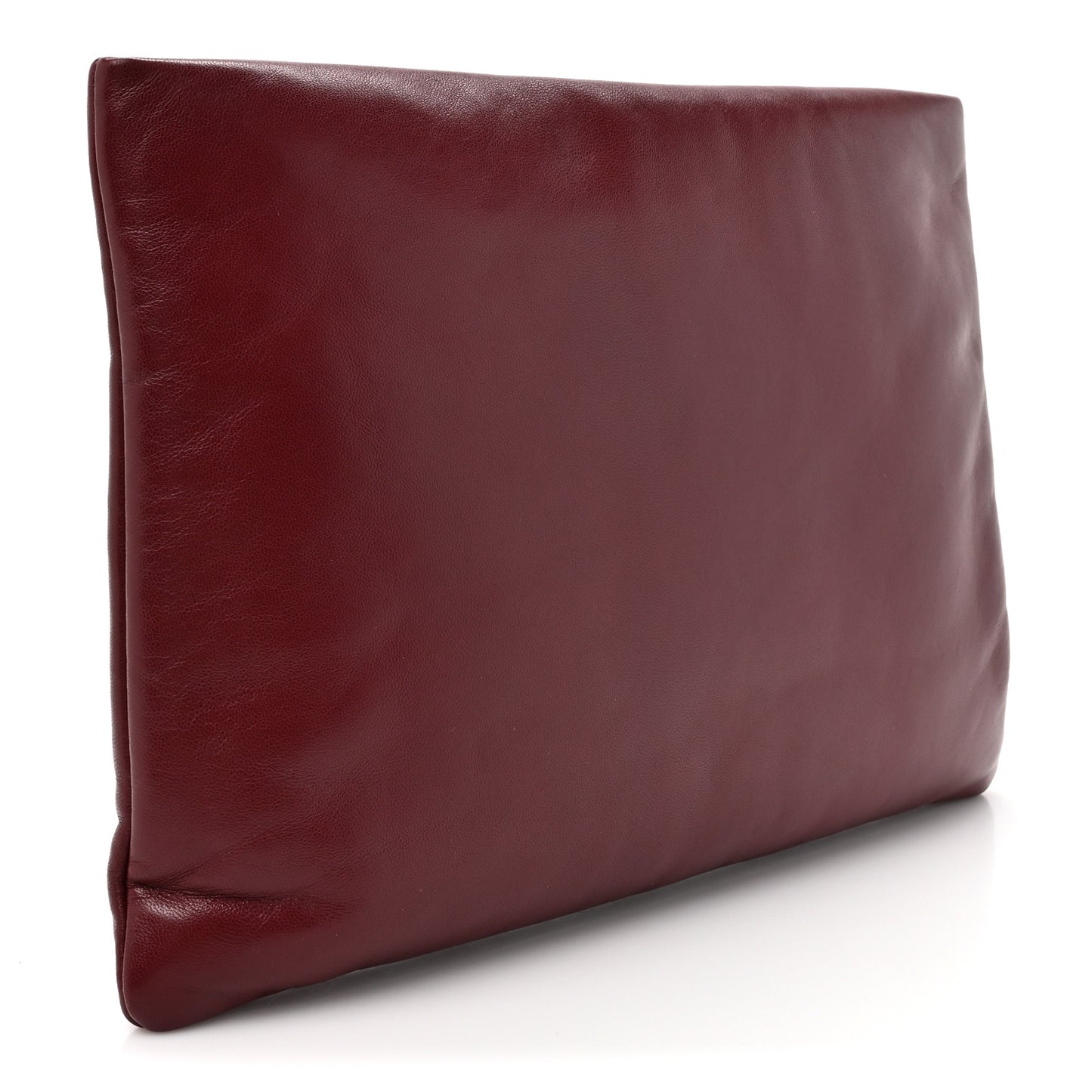 Lambskin Small Calypso Pouch Rouge Merlot