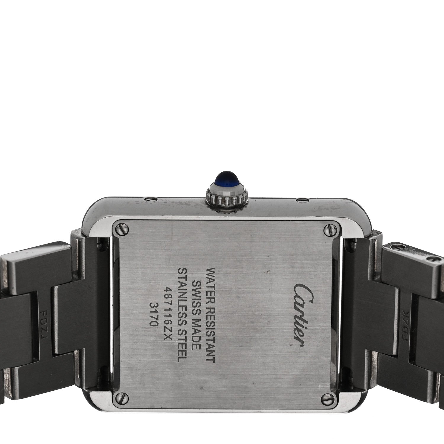 Cartier Stainless Steel 24mm Tank Solo Quartz Watch 4 of 5