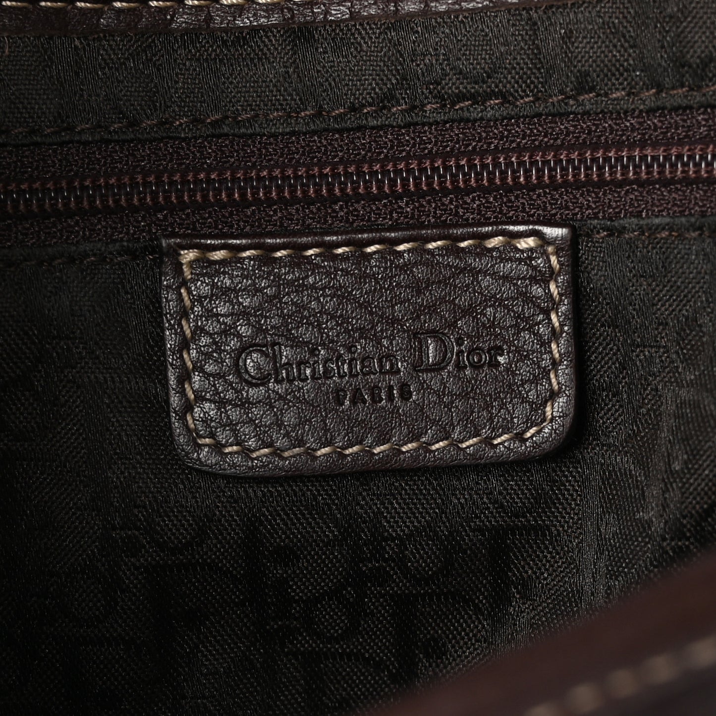 Calfskin Saddle Bag Brown