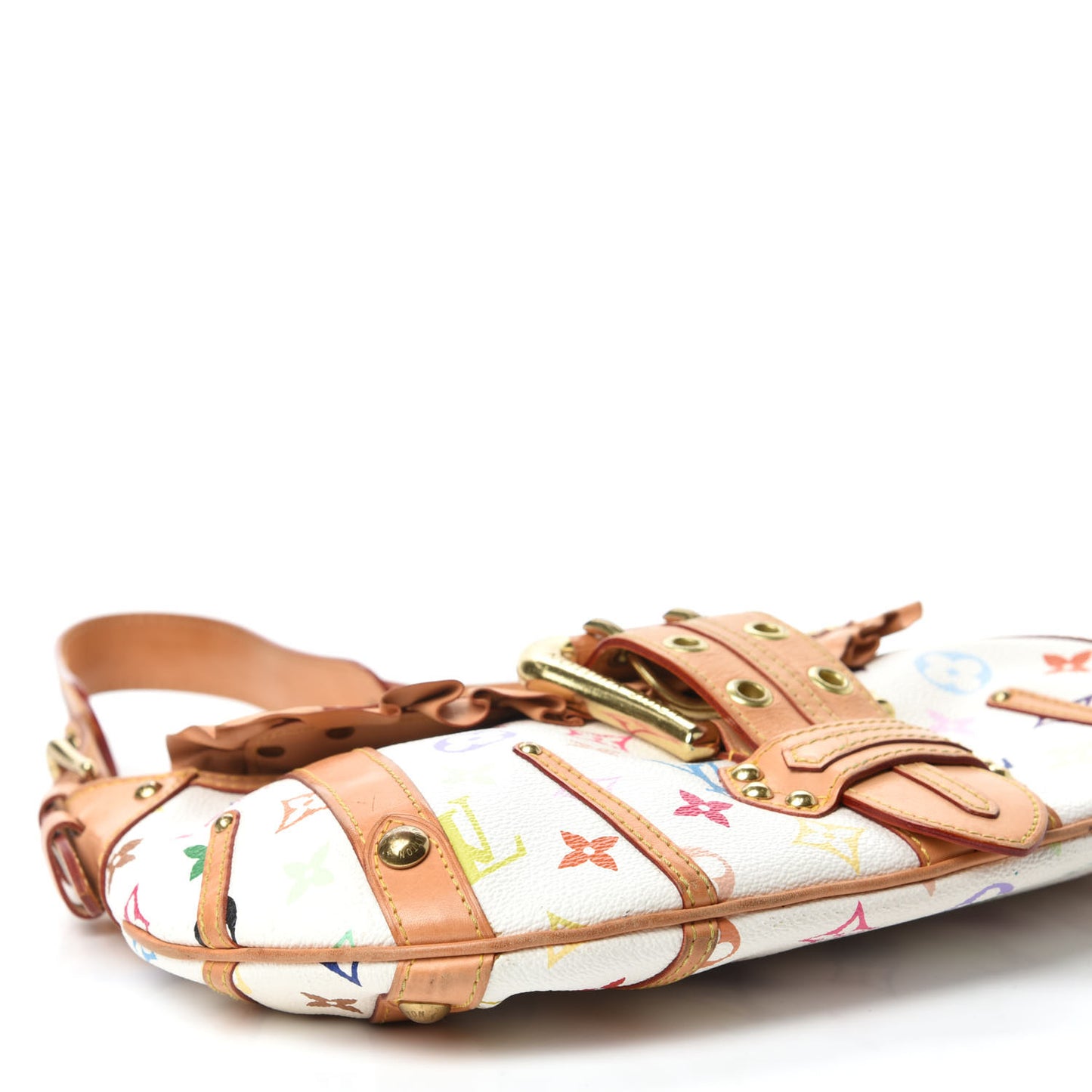 Monogram Multicolor Leonor White