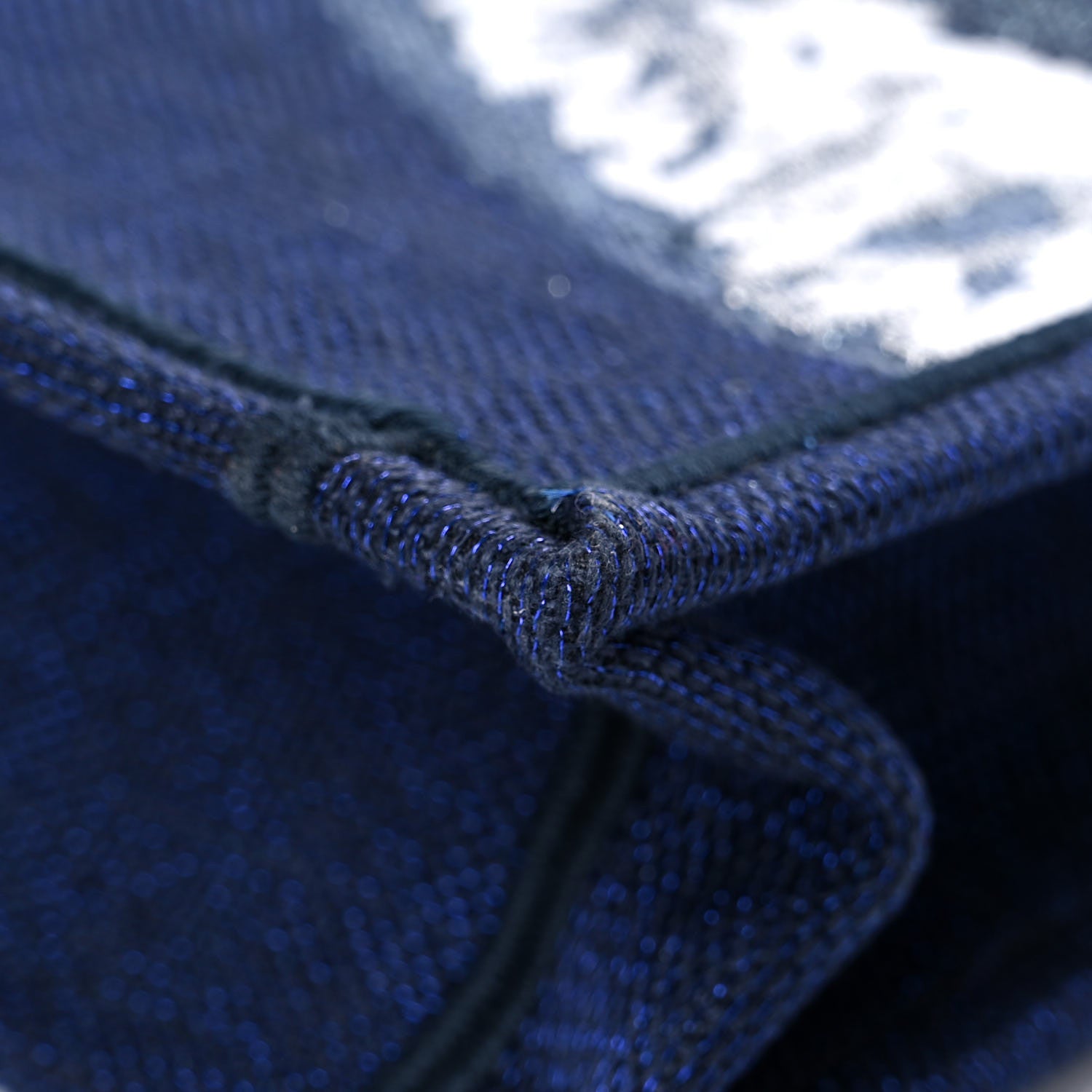 Christian Dior Canvas Embroidered Tie Dye Vertical Book Tote Blue Multicolor 10 of 10