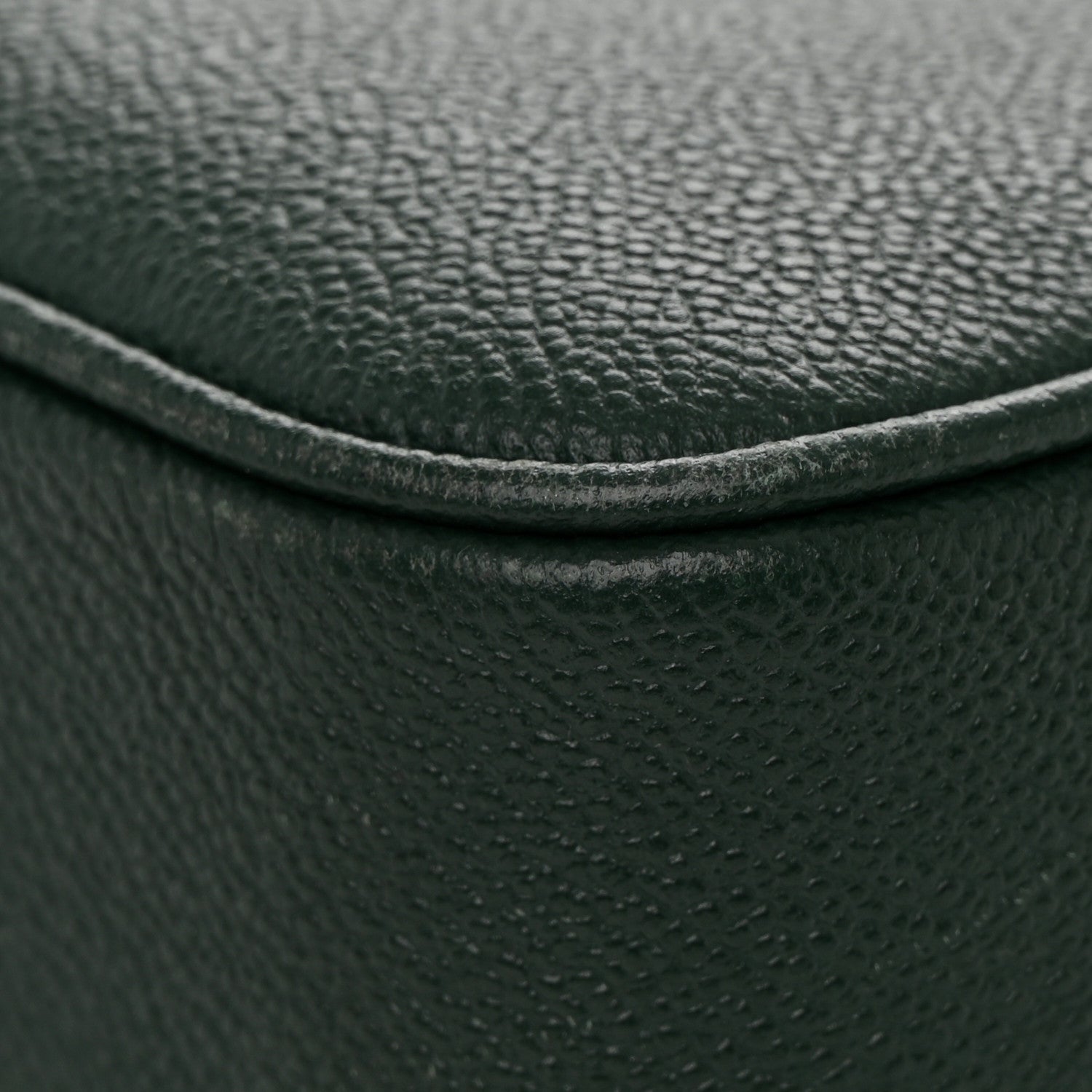 Burberry Soft Grain Calfskin Small Buckle Zip Bag Green 12 of 17
