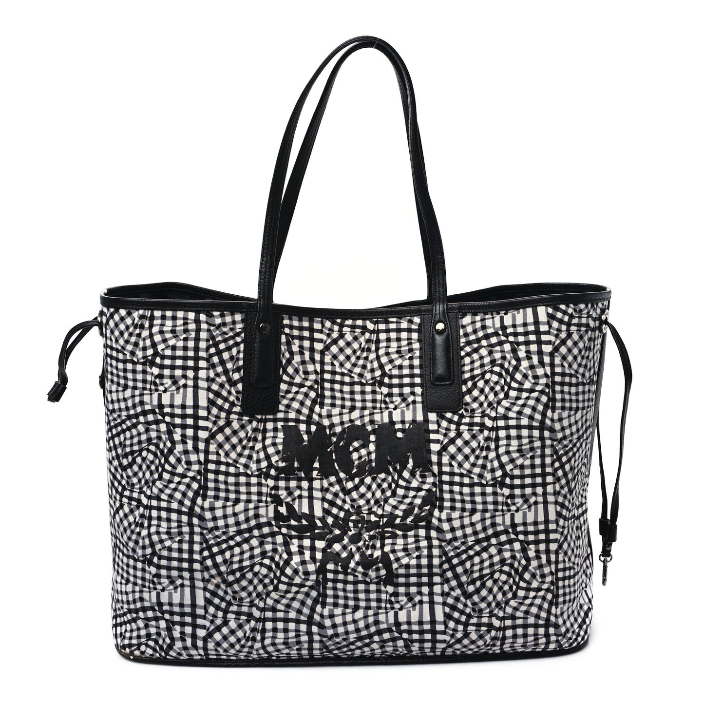 Visetos Large Liz Reversible Shopper Tote Black