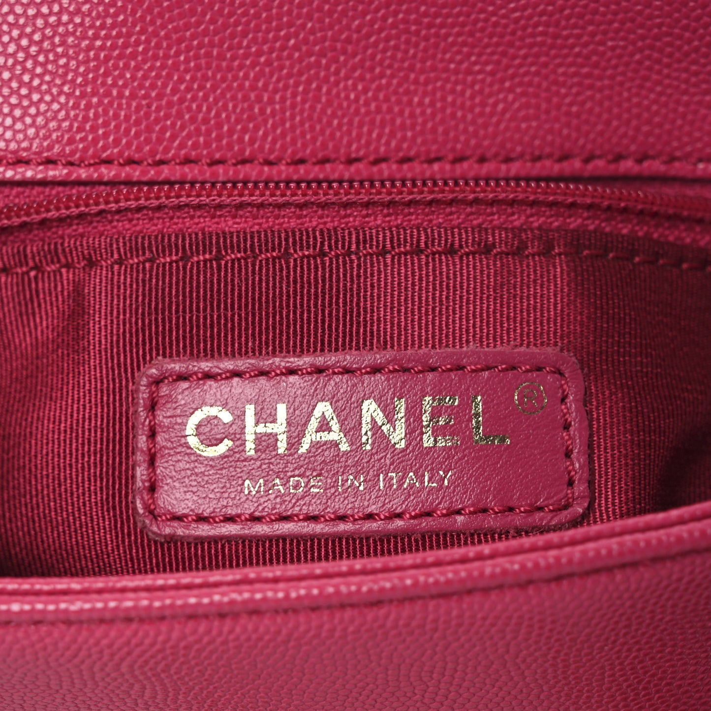 Caviar Quilted Small Fashion Therapy Flap Bag Dark Pink