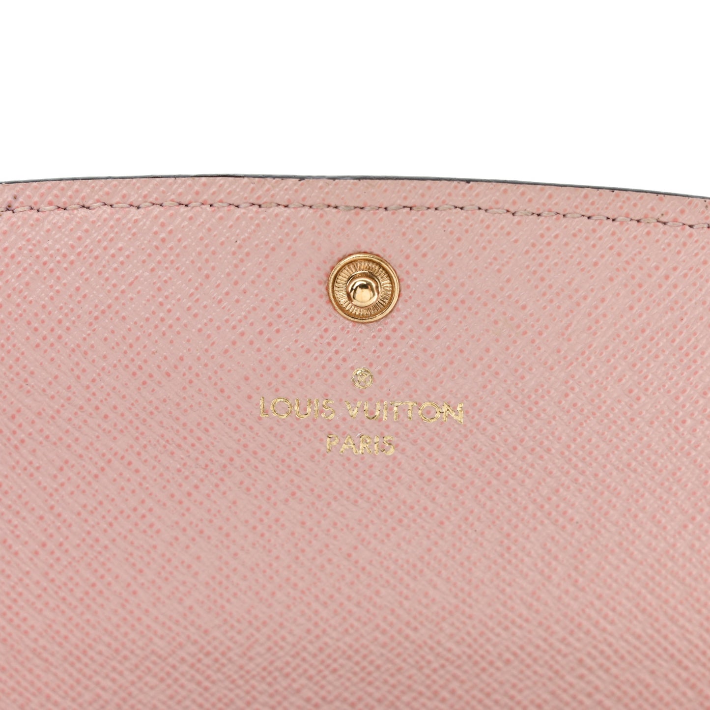 Monogram Emilie Wallet Rose Ballerine