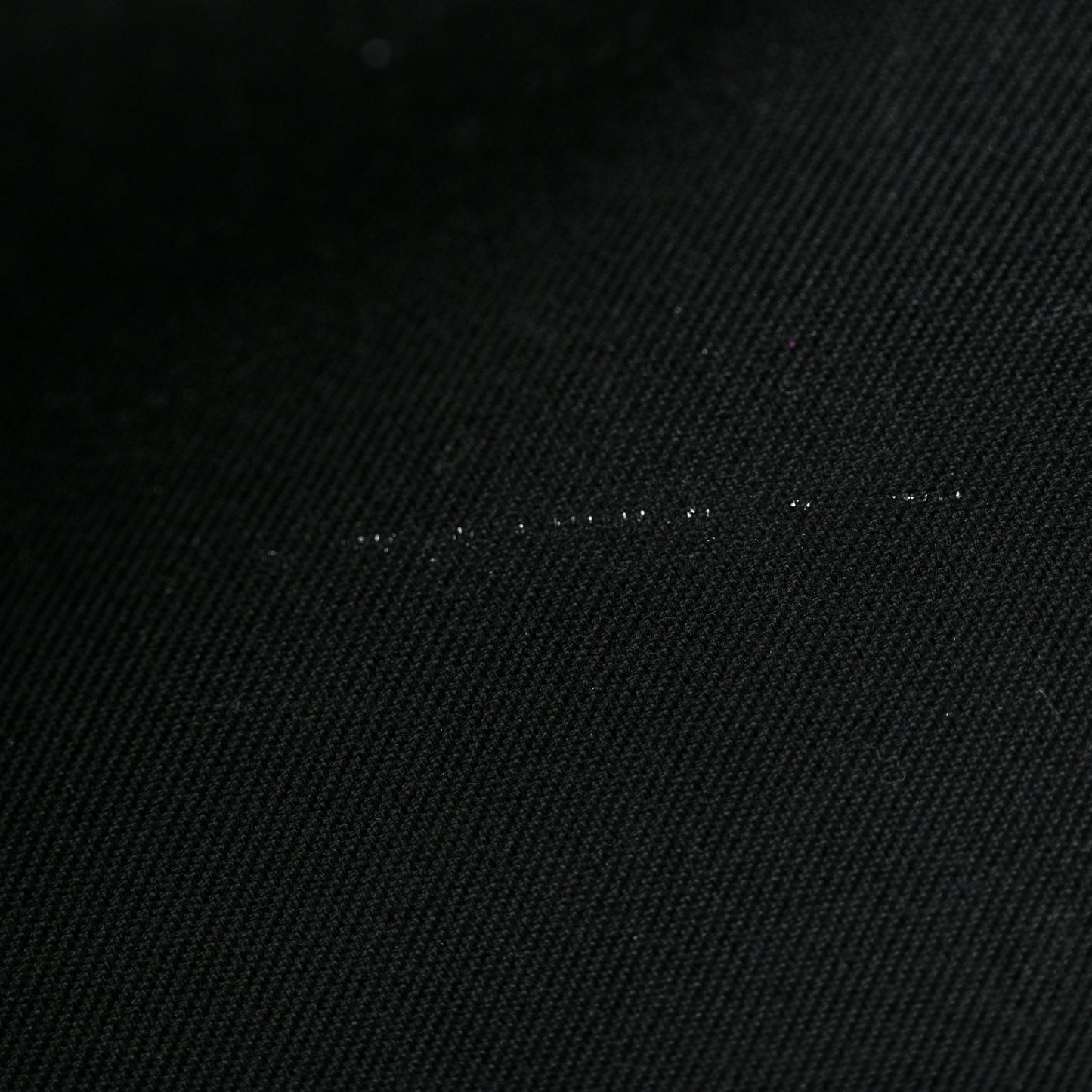 Linen Calfskin Rive Gauche Tote Black