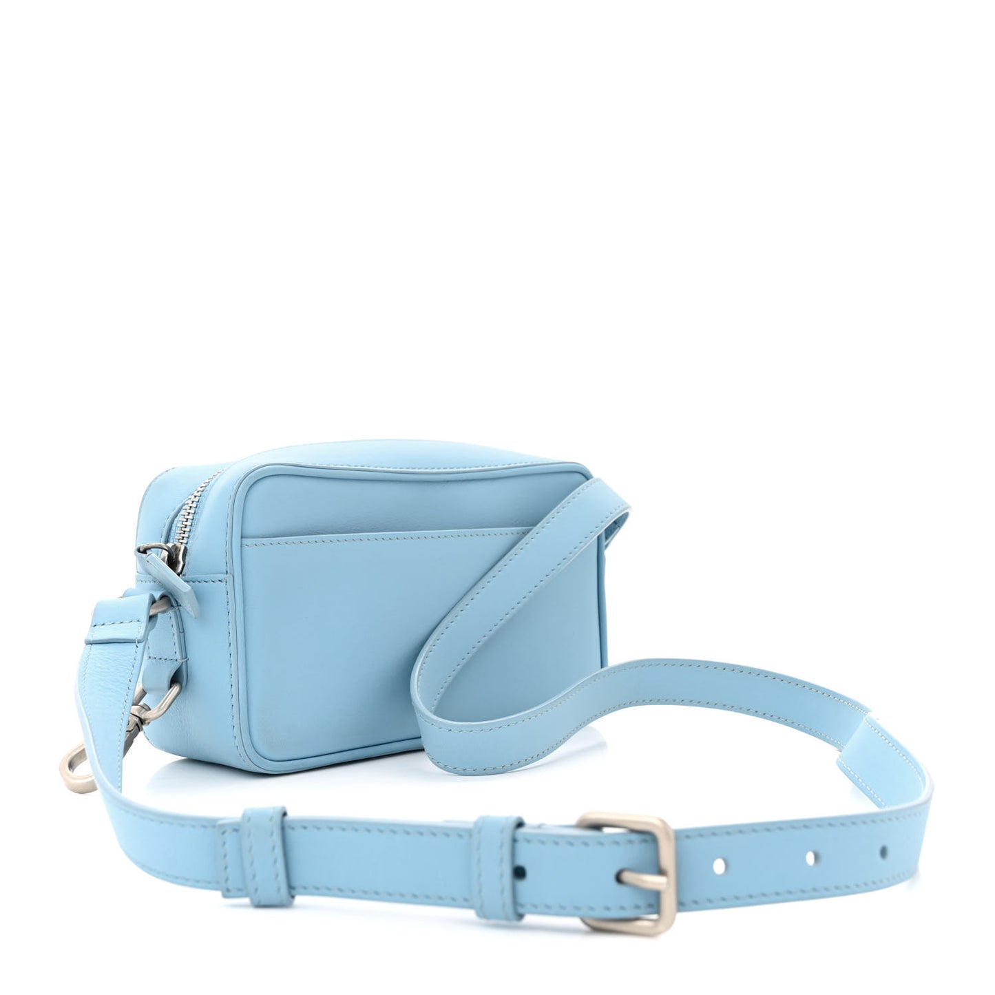 Smooth Calfskin Le Baneto Light Blue