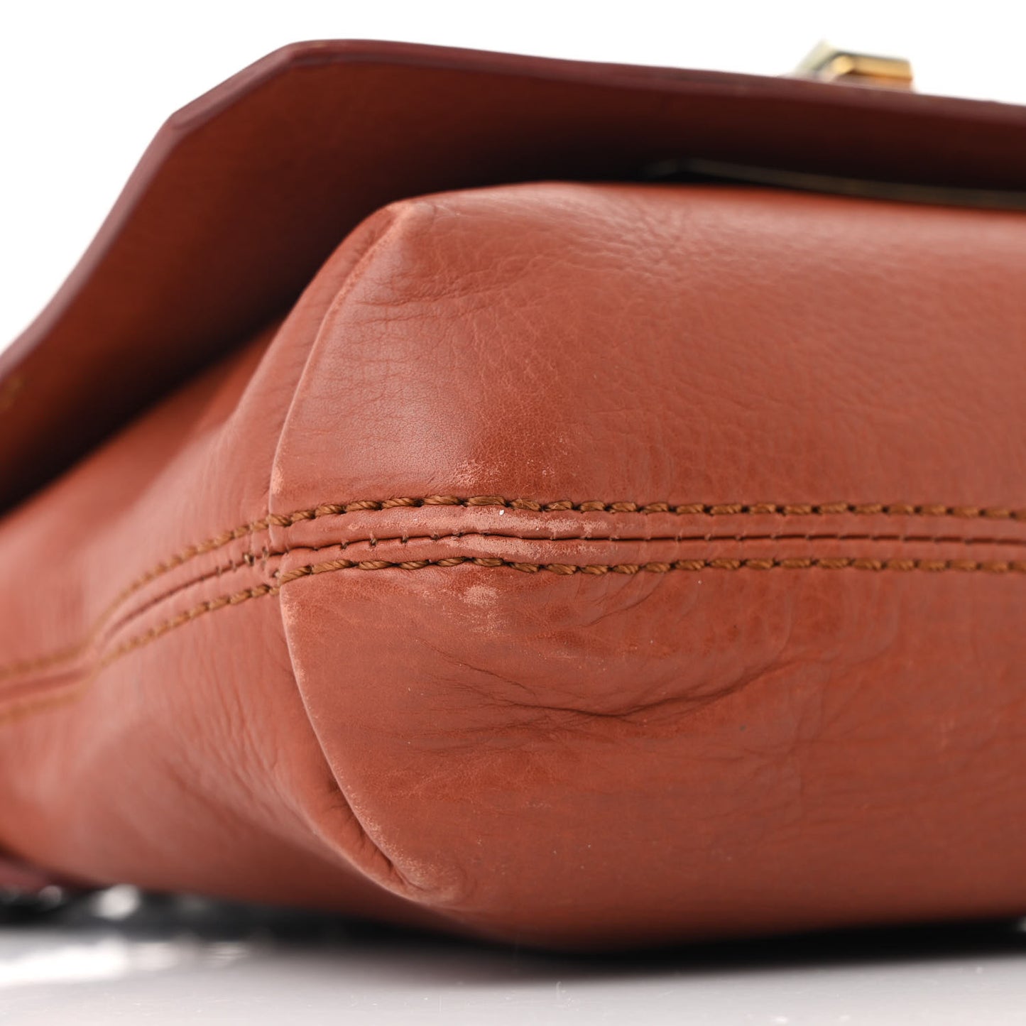 Calfskin Happy Mini Pop Bag Beige