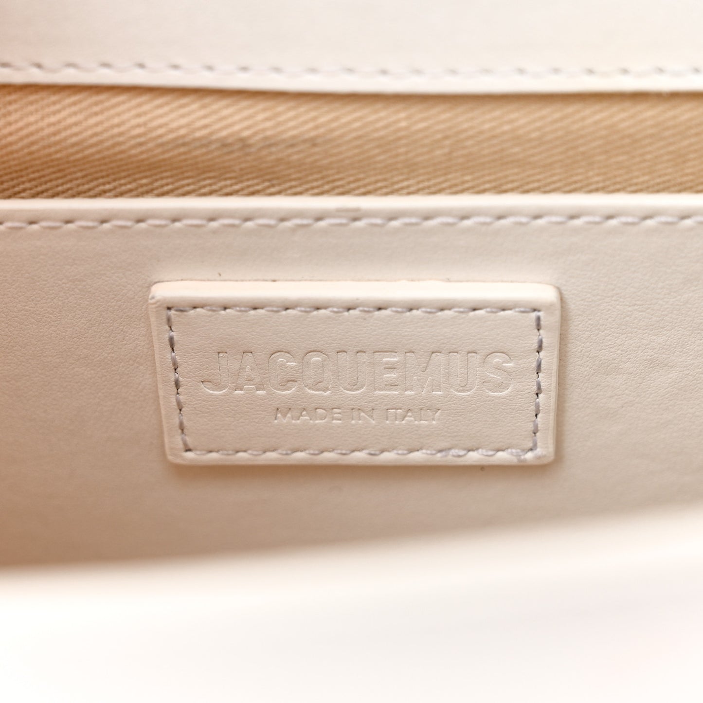 Smooth Calfskin Le Grand Bambino White