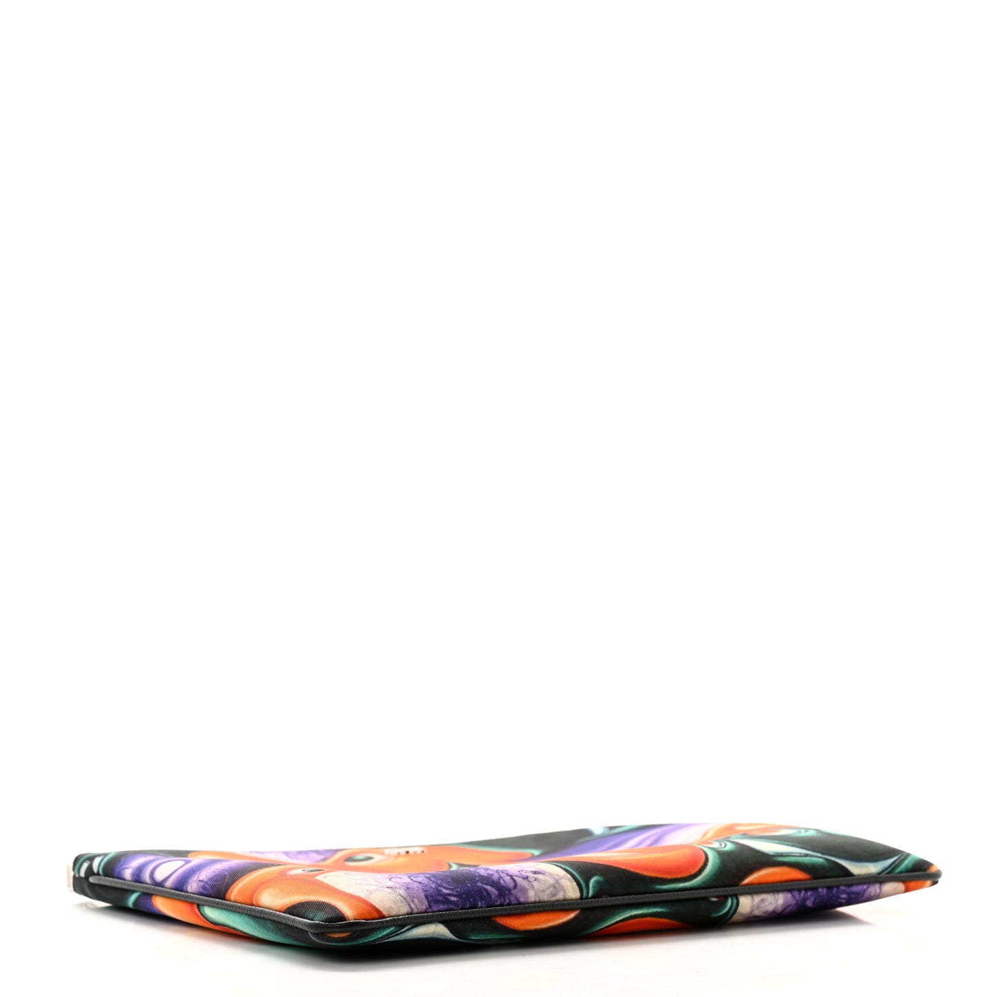 X KENNY SCHARF Nylon Zip Invitation Pouch Multicolor