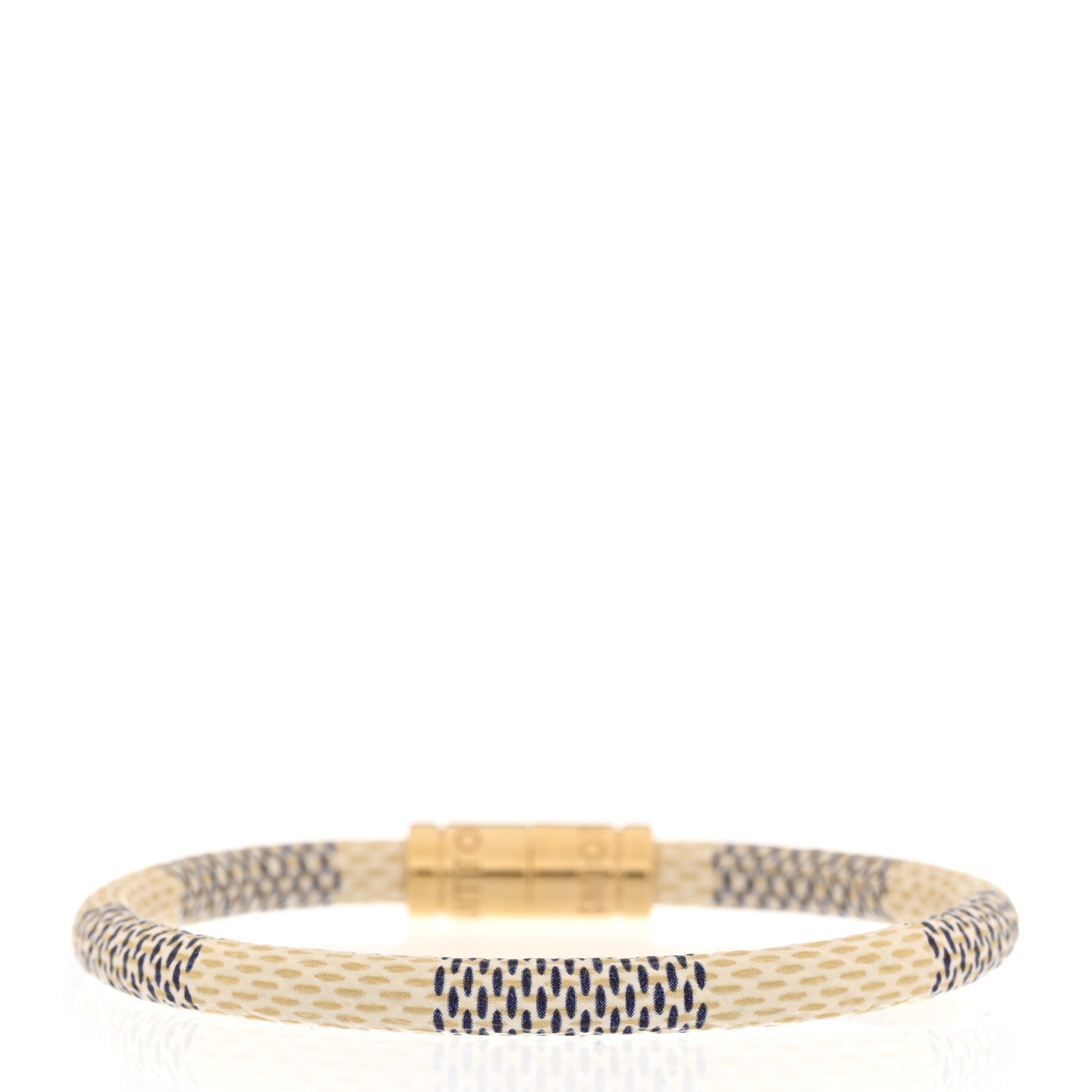 Louis Vuitton Damier Azur Keep It Bracelet 17 3 of 4