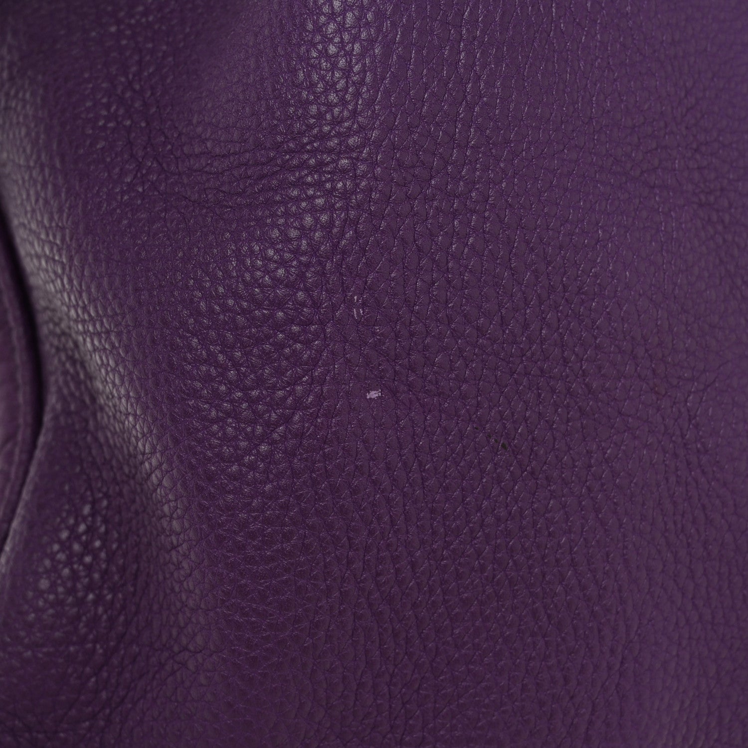Gucci Pebbled Calfskin Large Soho Shoulder Bag Shine Purple 11 of 11