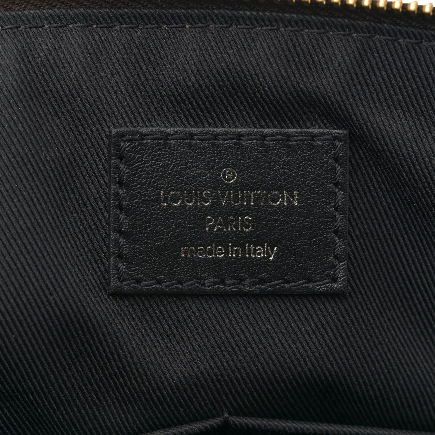 Damier Ebene Odeon Tote MM Black