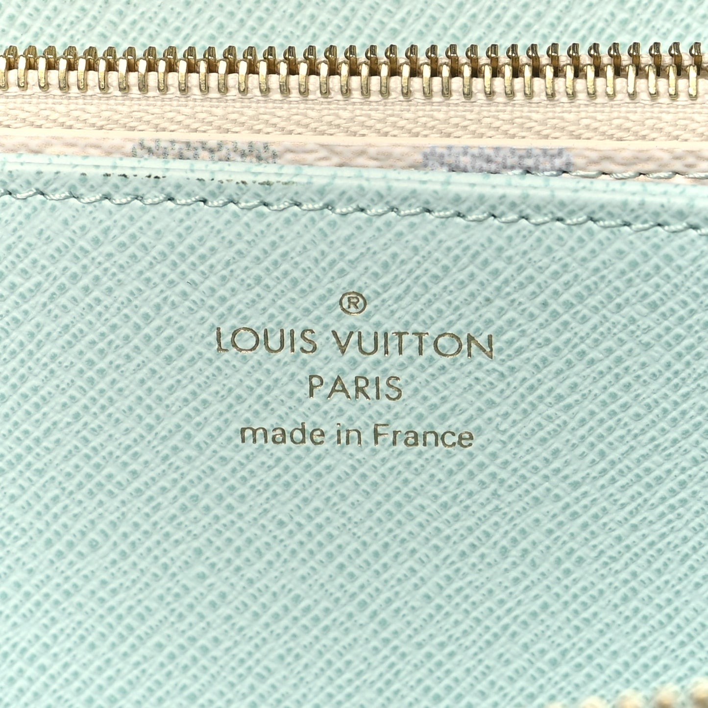 Damierlicious Zippy Wallet Pistachio Green