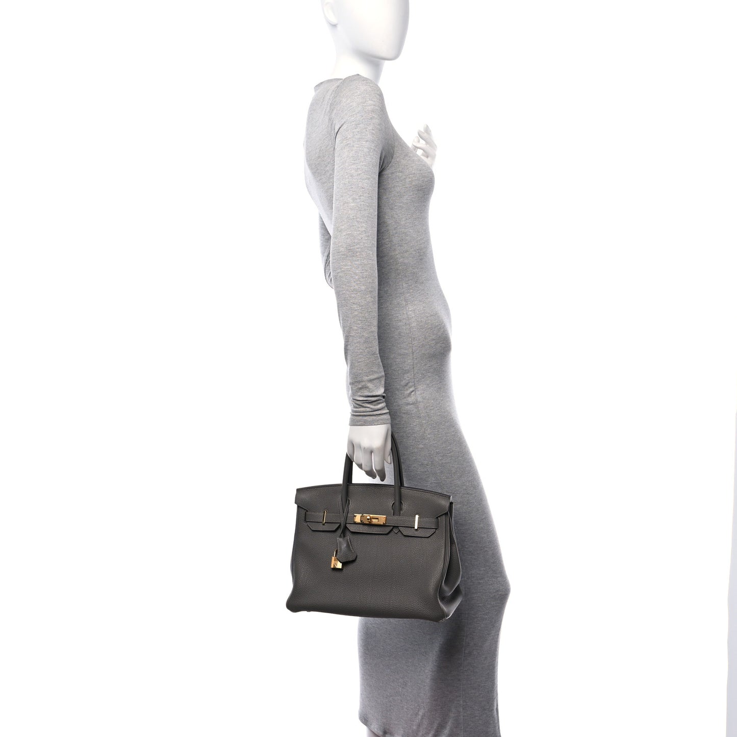 Togo BIRKIN 30 Gris Meyer
