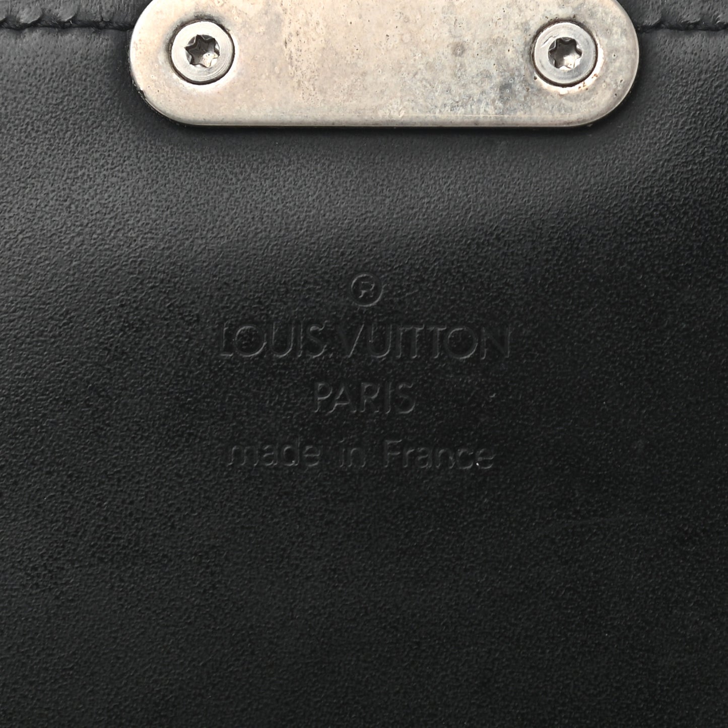 Monogram Glace Anouchka Pochette MM Black