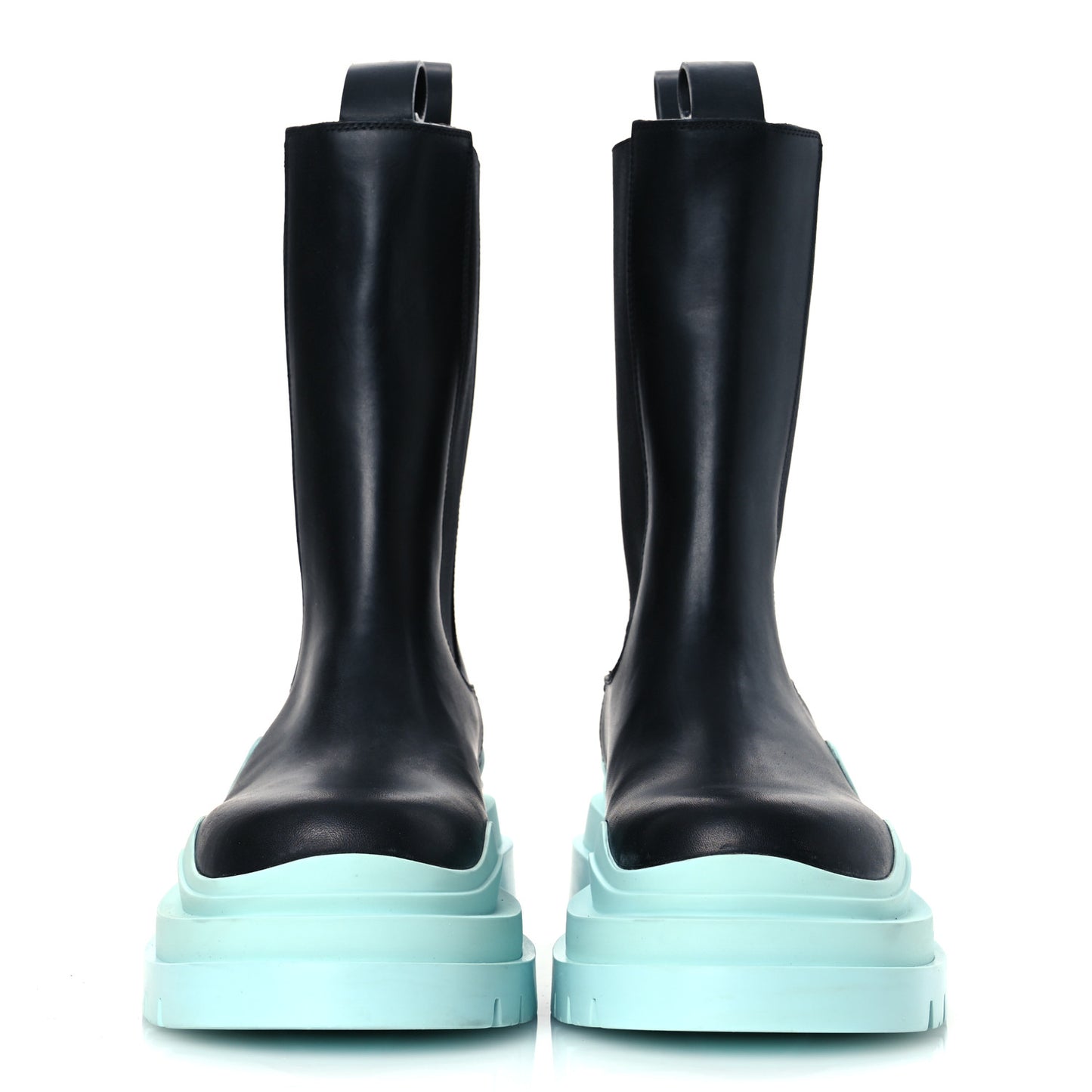 Calfskin Womens The Tire Chelsea Boots 39 Black Flannel