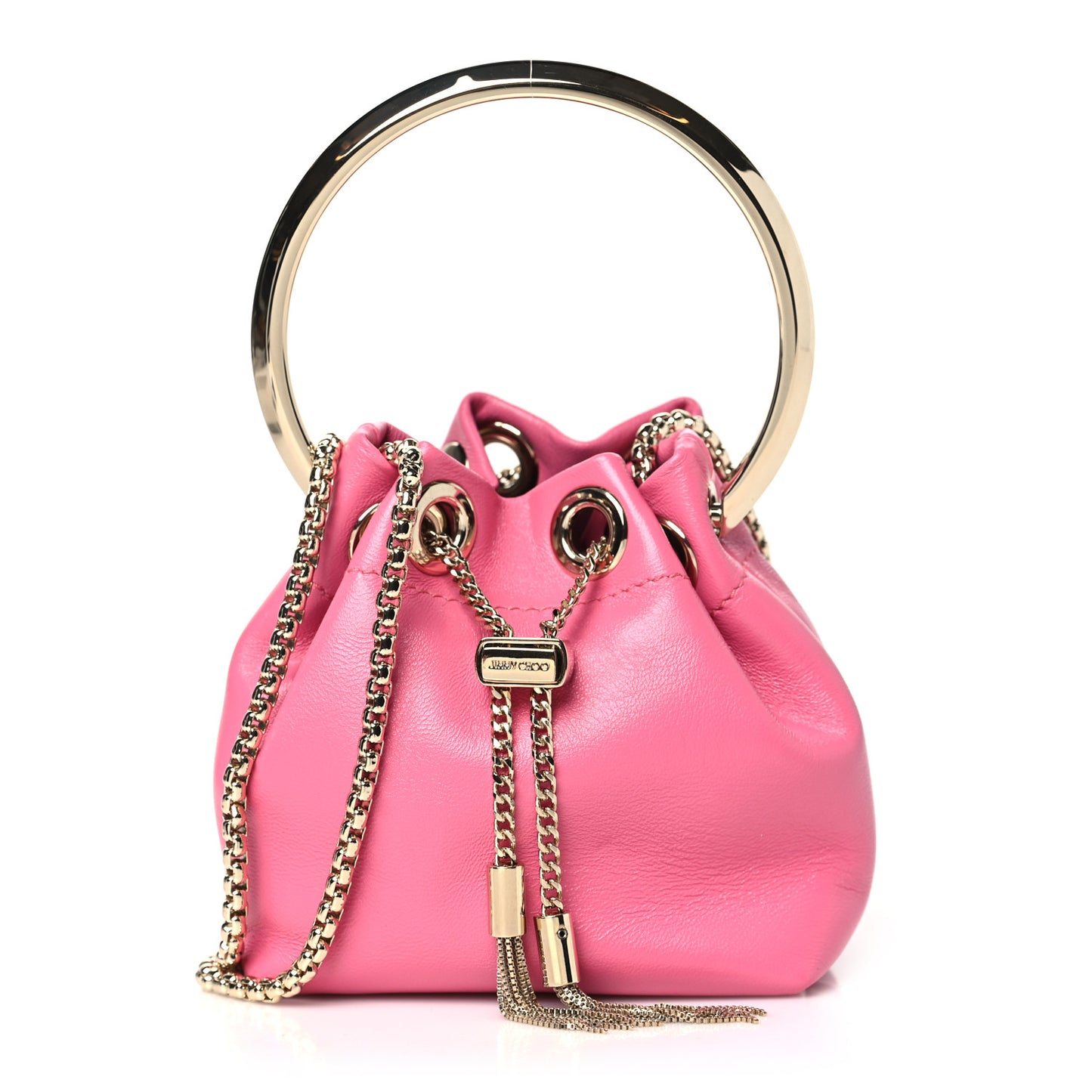 Lambskin Micro Bon Bon Bag Candy Pink