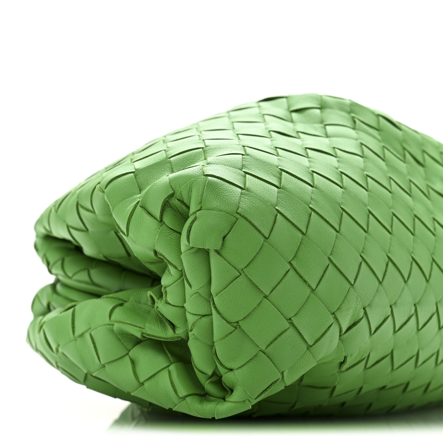 Nappa Maxi Intrecciato The Pouch Oversized Clutch Parakeet