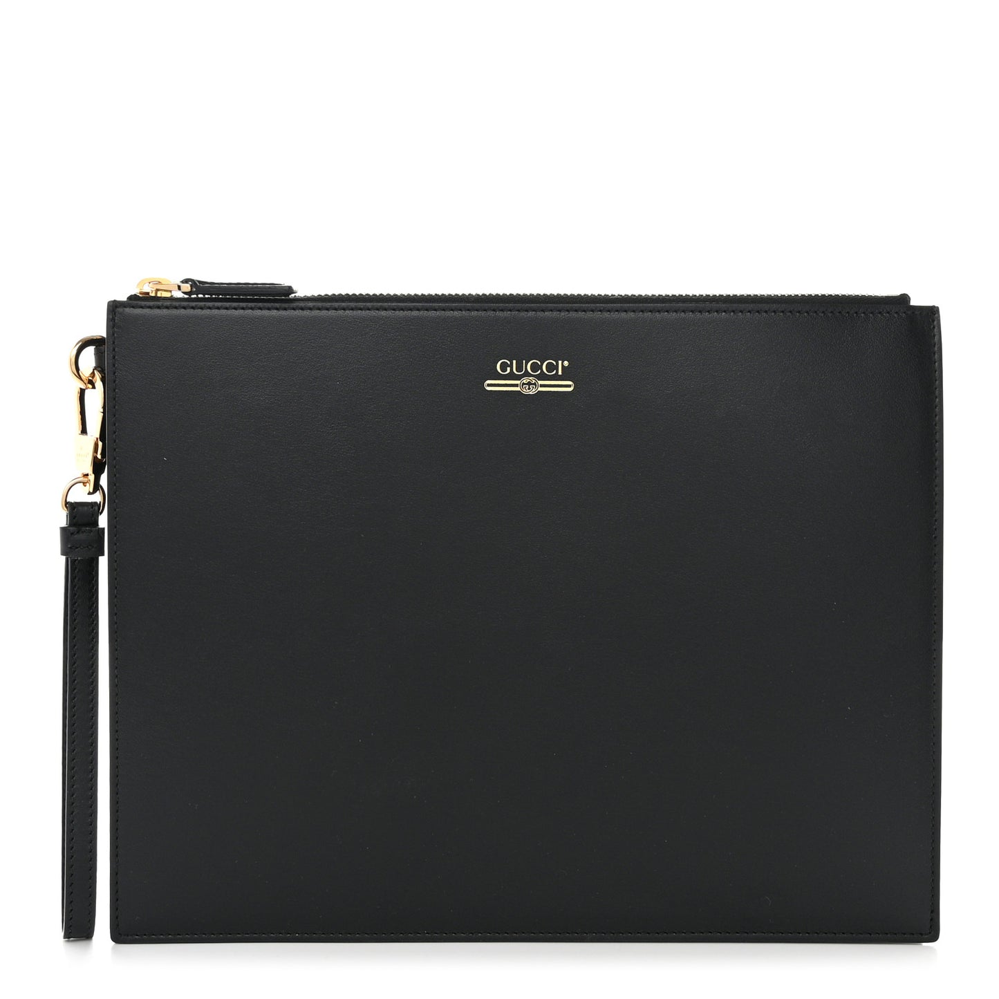Calfskin Clutch Black