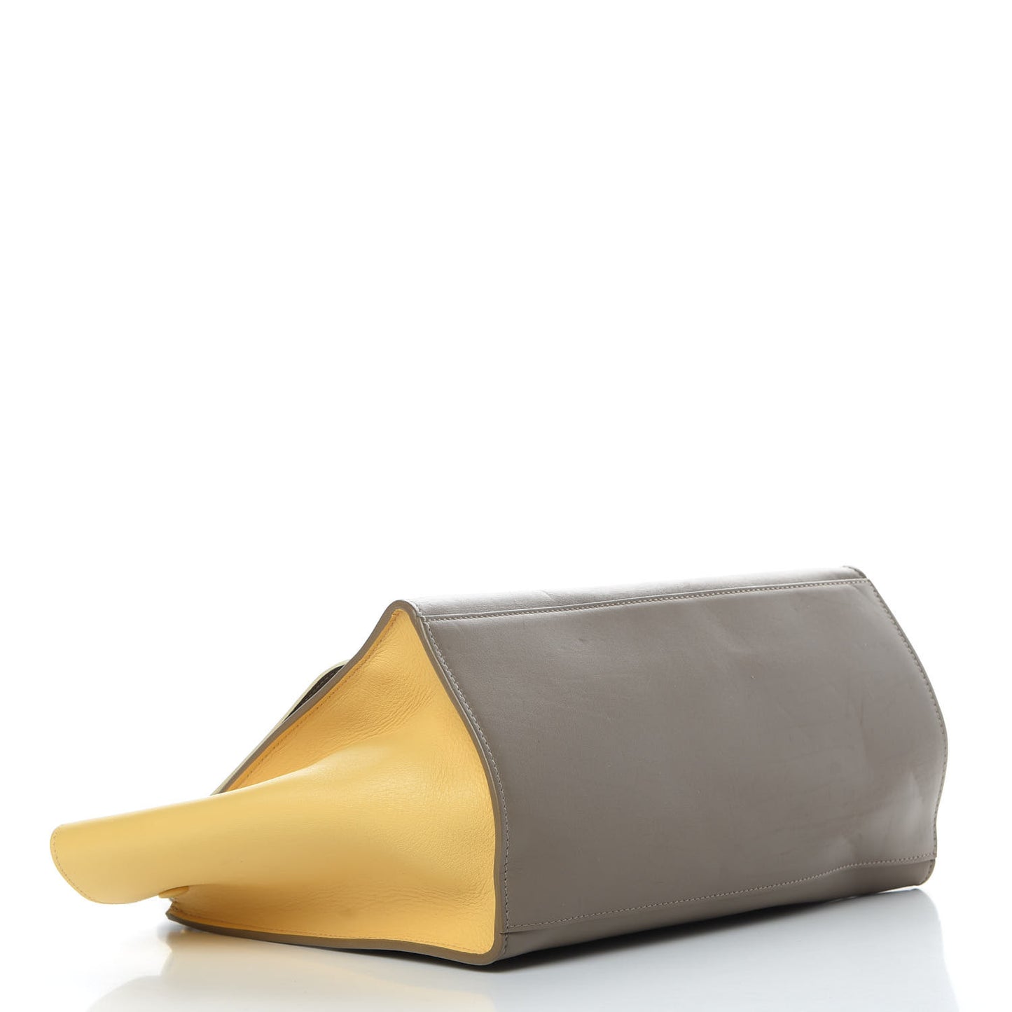 Smooth Calfskin Medium Tri-Color Trapeze Butter