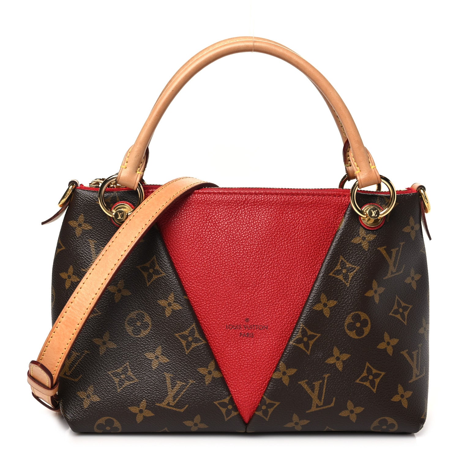 Louis Vuitton Monogram V Tote BB Cherry 1 of 12