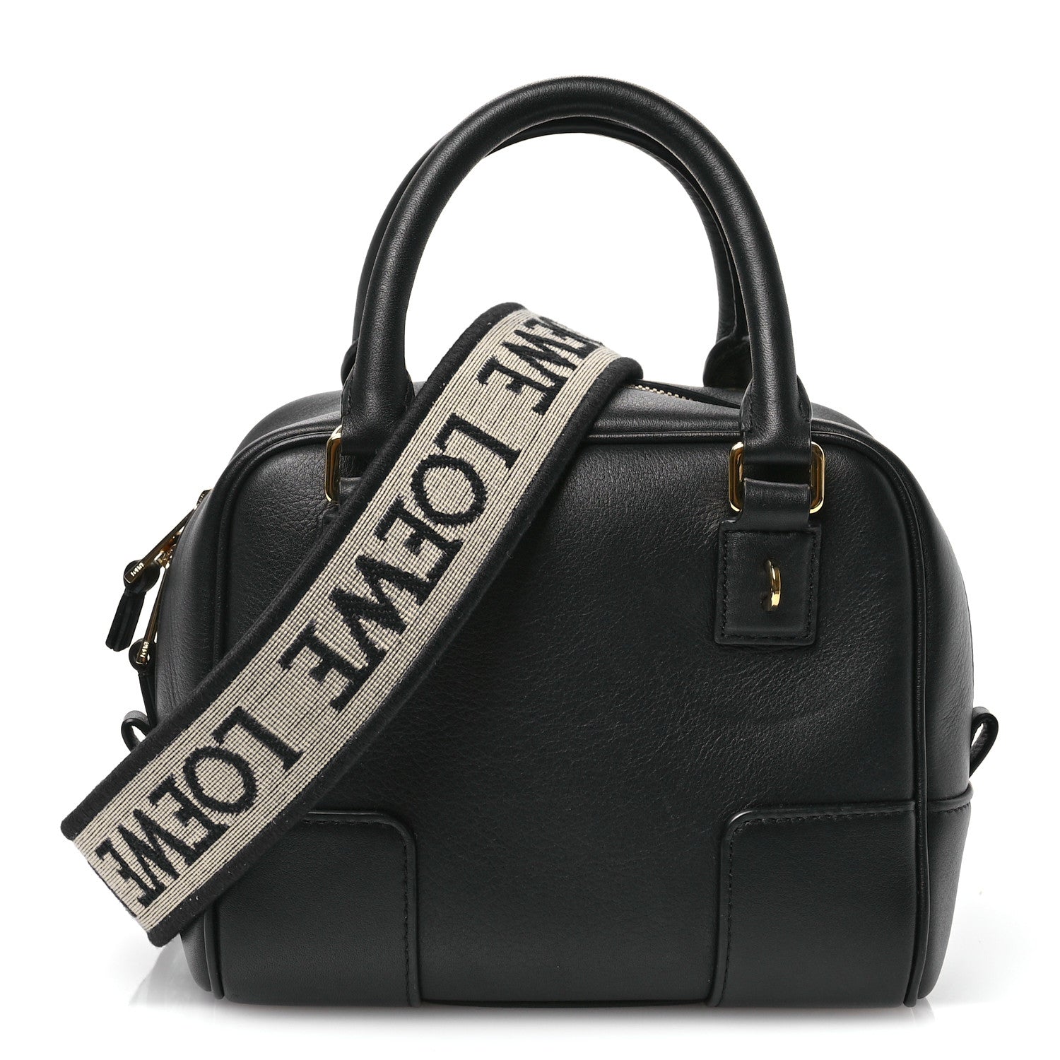 Loewe Calfskin Amazona 16 Tote Black 1607531 – FASHIONPHILE