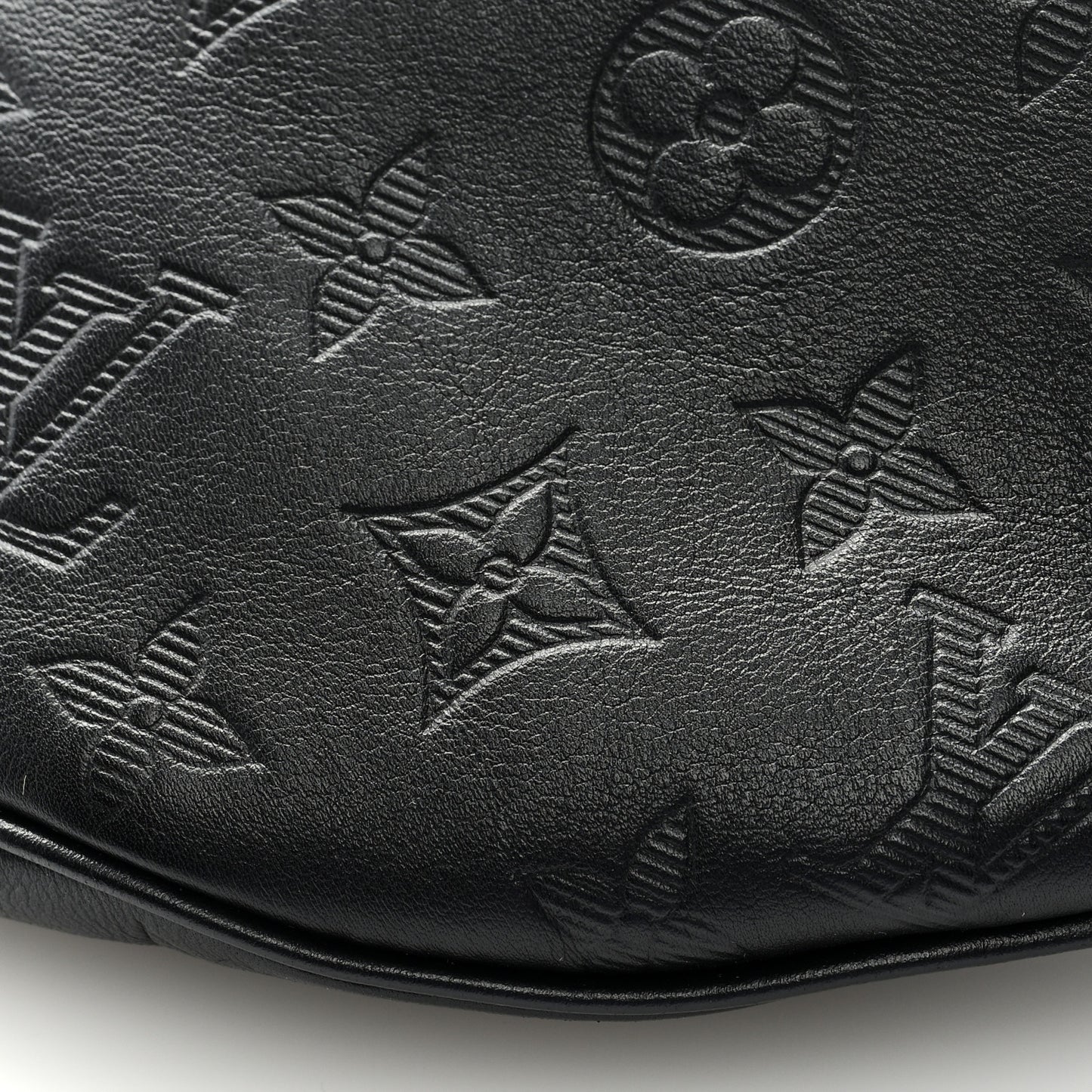 Calfskin Monogram Shadow Discovery Bumbag Black