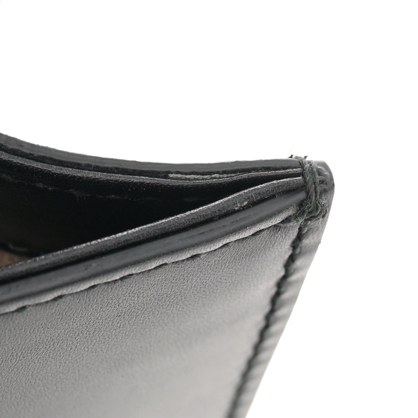 Calfskin Mini Sylvie Chain Shoulder Bag Black