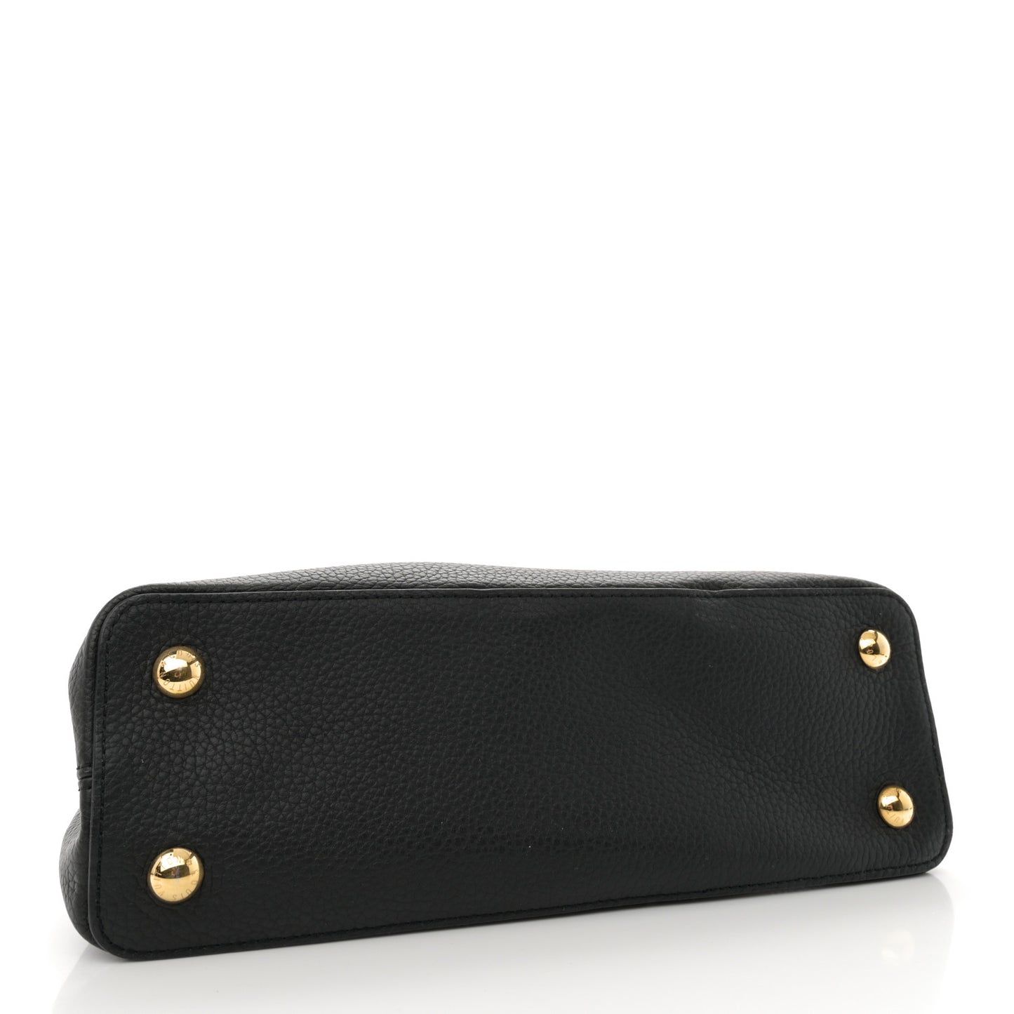 Hanami Taurillon Capucines PM Black Multicolor