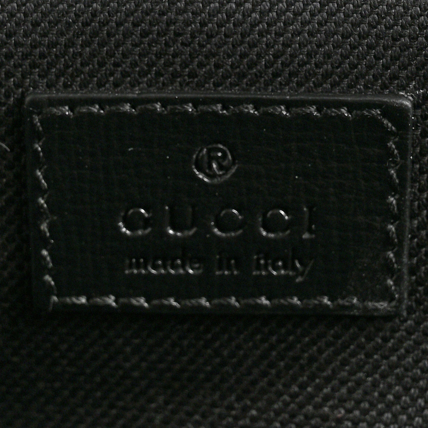GG Supreme Monogram Large Four Wheel Suitcase Black Grey