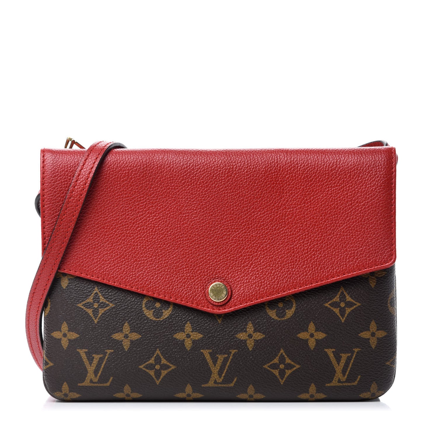 Monogram Twice Pochette Cherry