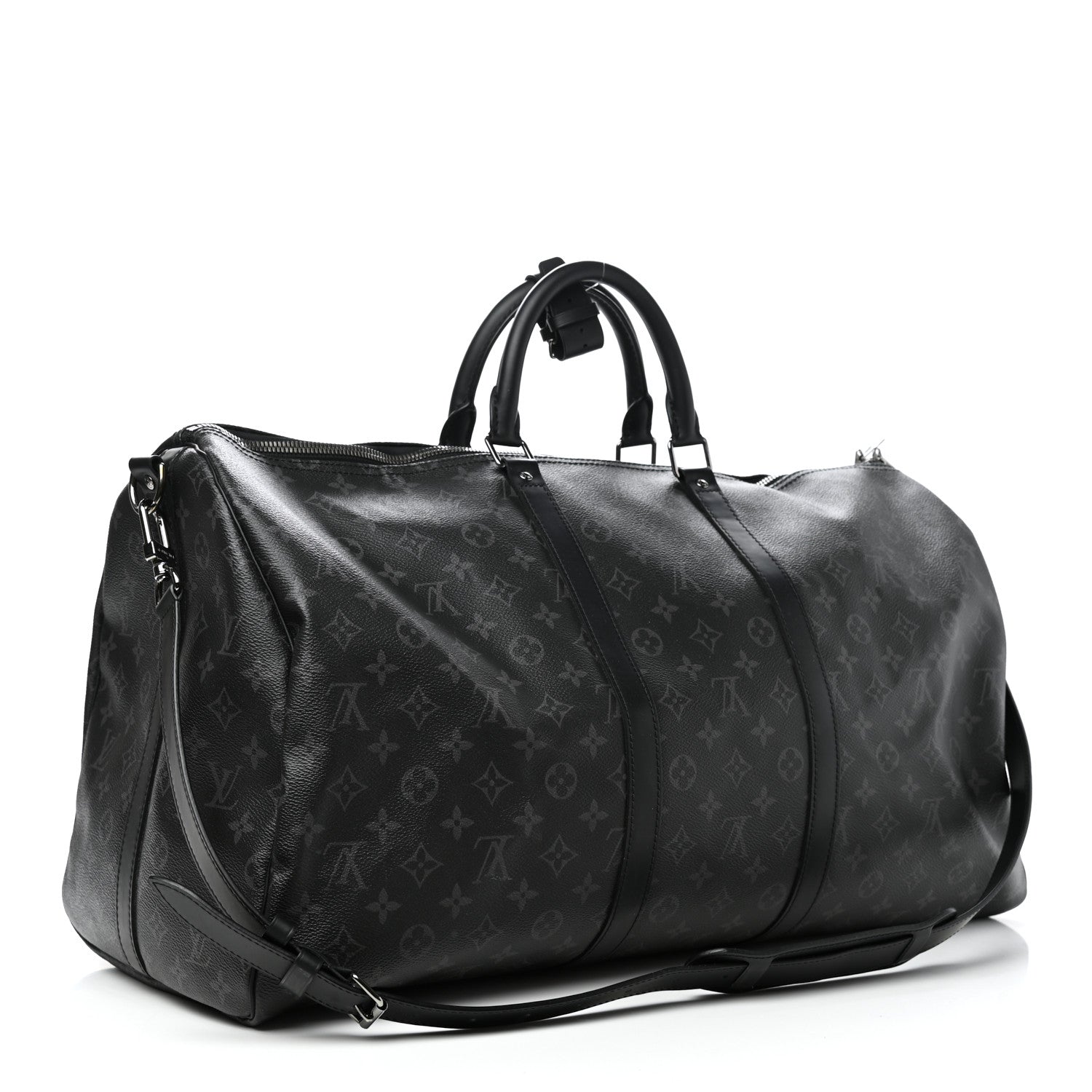 Louis Vuitton Monogram Eclipse Keepall Bandouliere 55 3 of 13