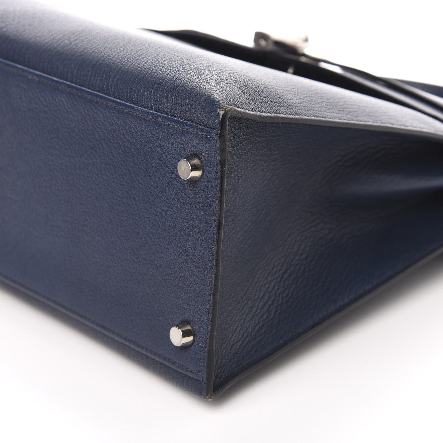 Chevre de Coromandel Kelly Sellier 35 Bleu Thalassa