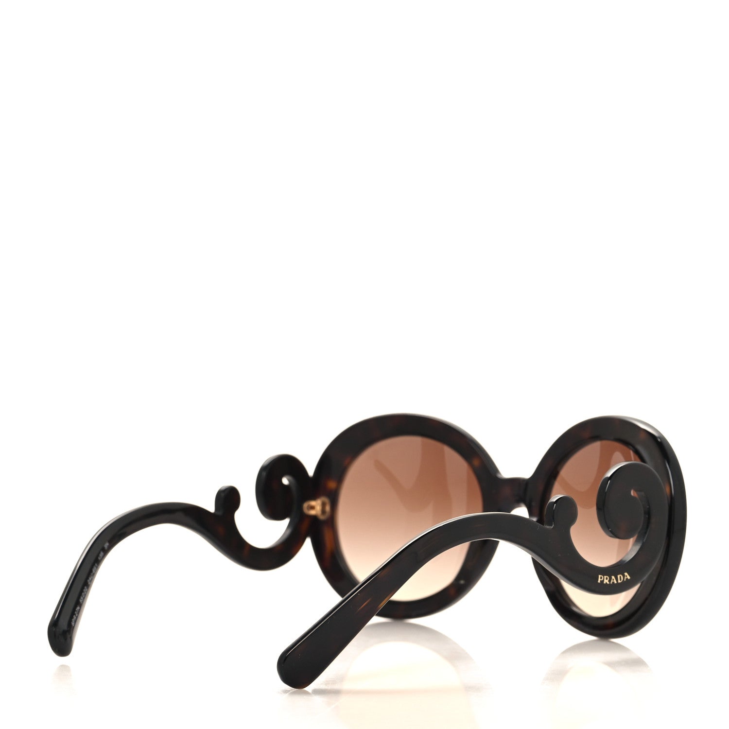 Prada Baroque Sunglasses SPR 27N Tortoise 4 of 7