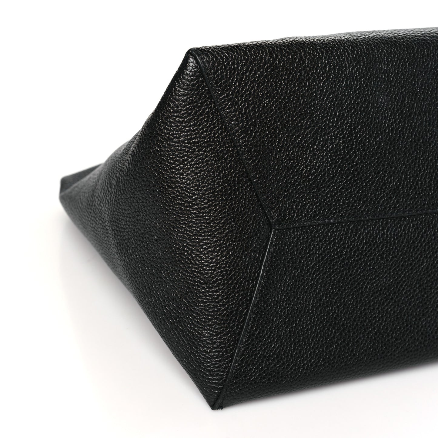 Grained Calfskin Medium The Sack Bag Black