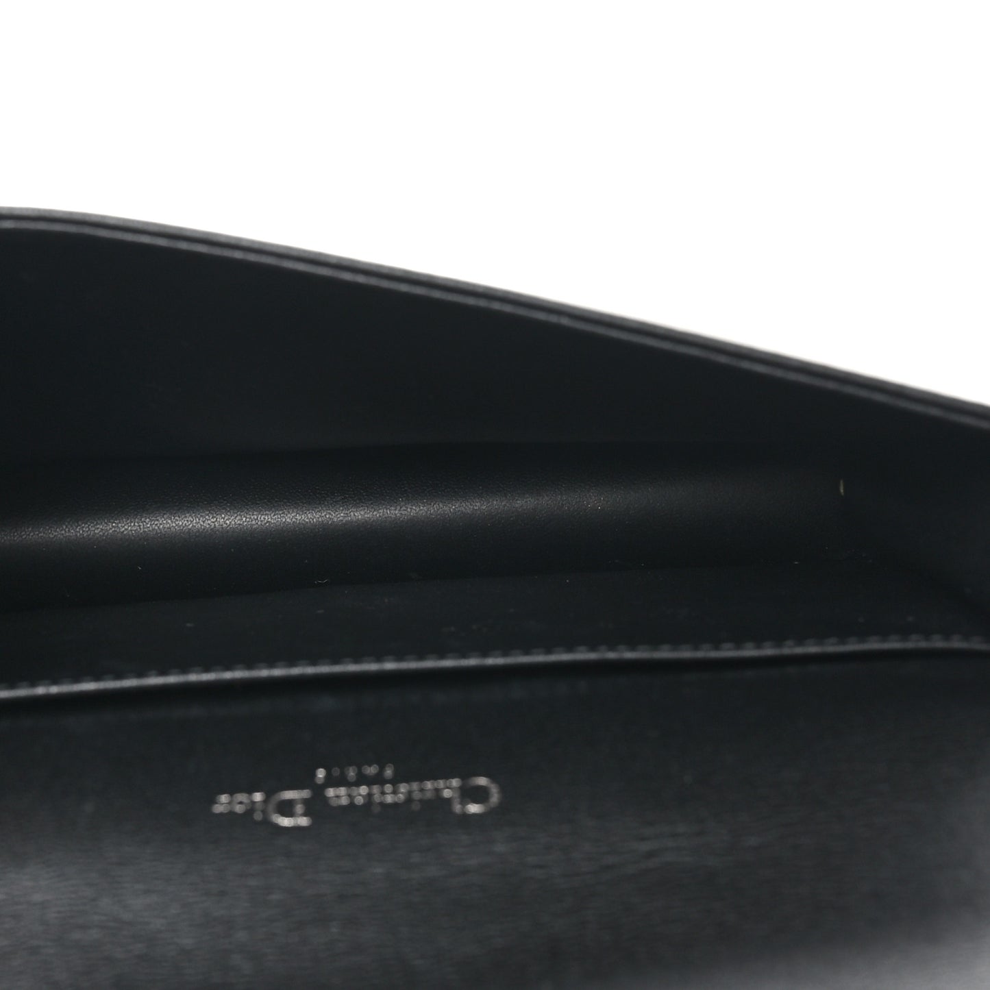 Lambskin Cannage Lady Dior Pouch Black