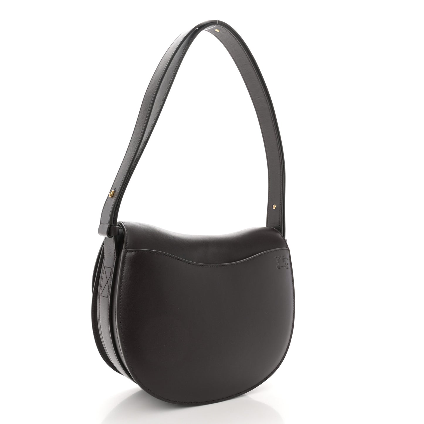 Calfskin Medium Rocking Horse Crossbody Brown