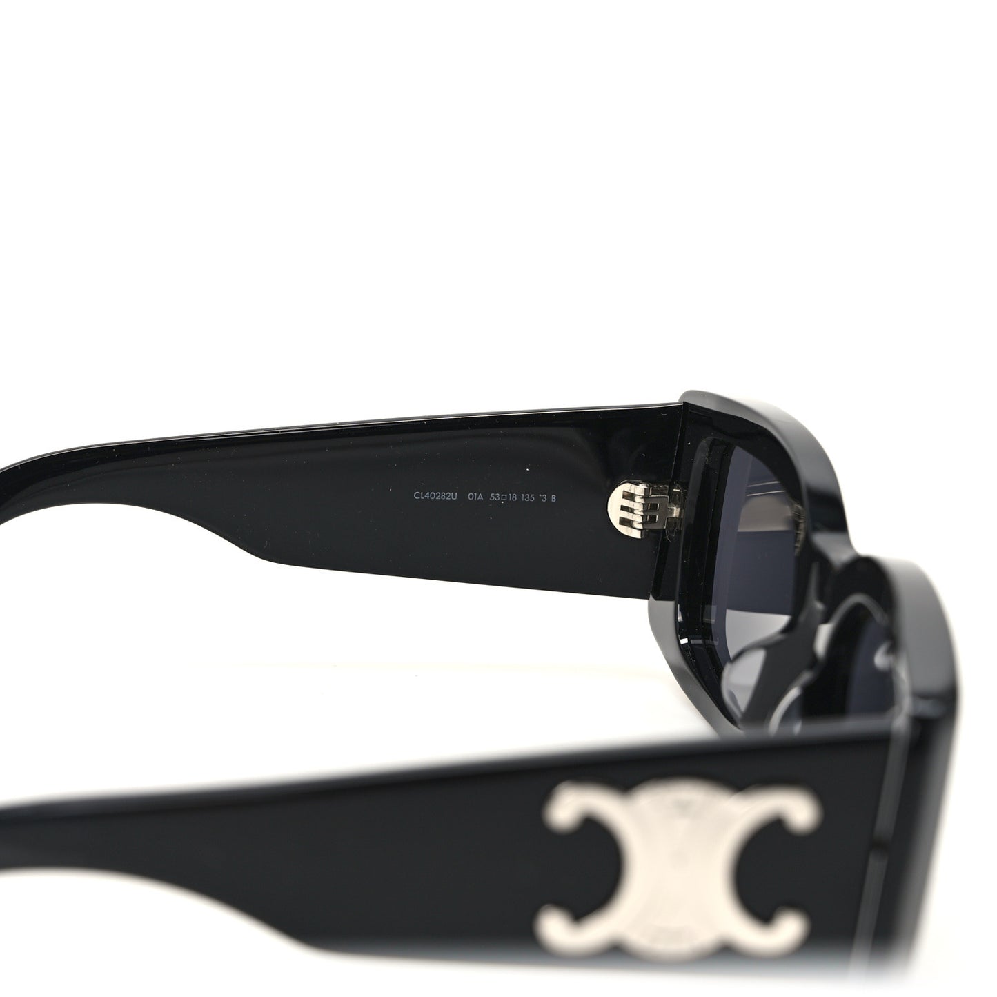 Acetate Triomphe XL 01 Sunglasses CL40282U Black