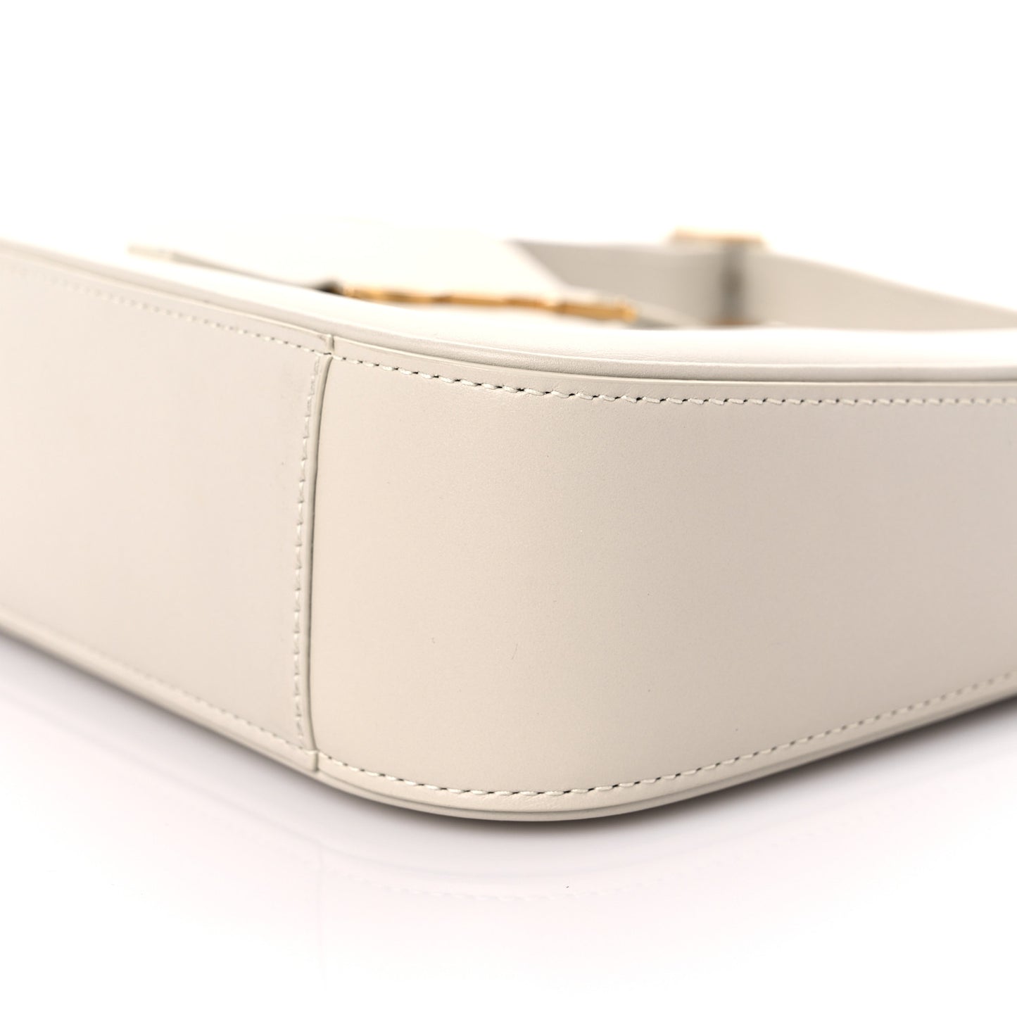 Smooth Calfskin Le 5 A 7 Hobo Blanc Vintage